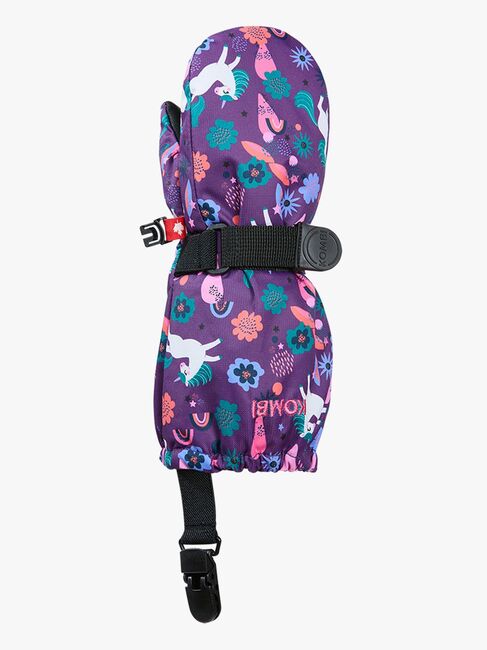 Kombi Crazy Caribo Jr Fäustlinge, Unicorn Rainbow