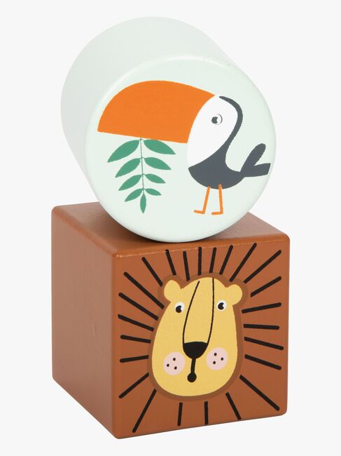 Small Foot Safari Bauklötze 12 Teile