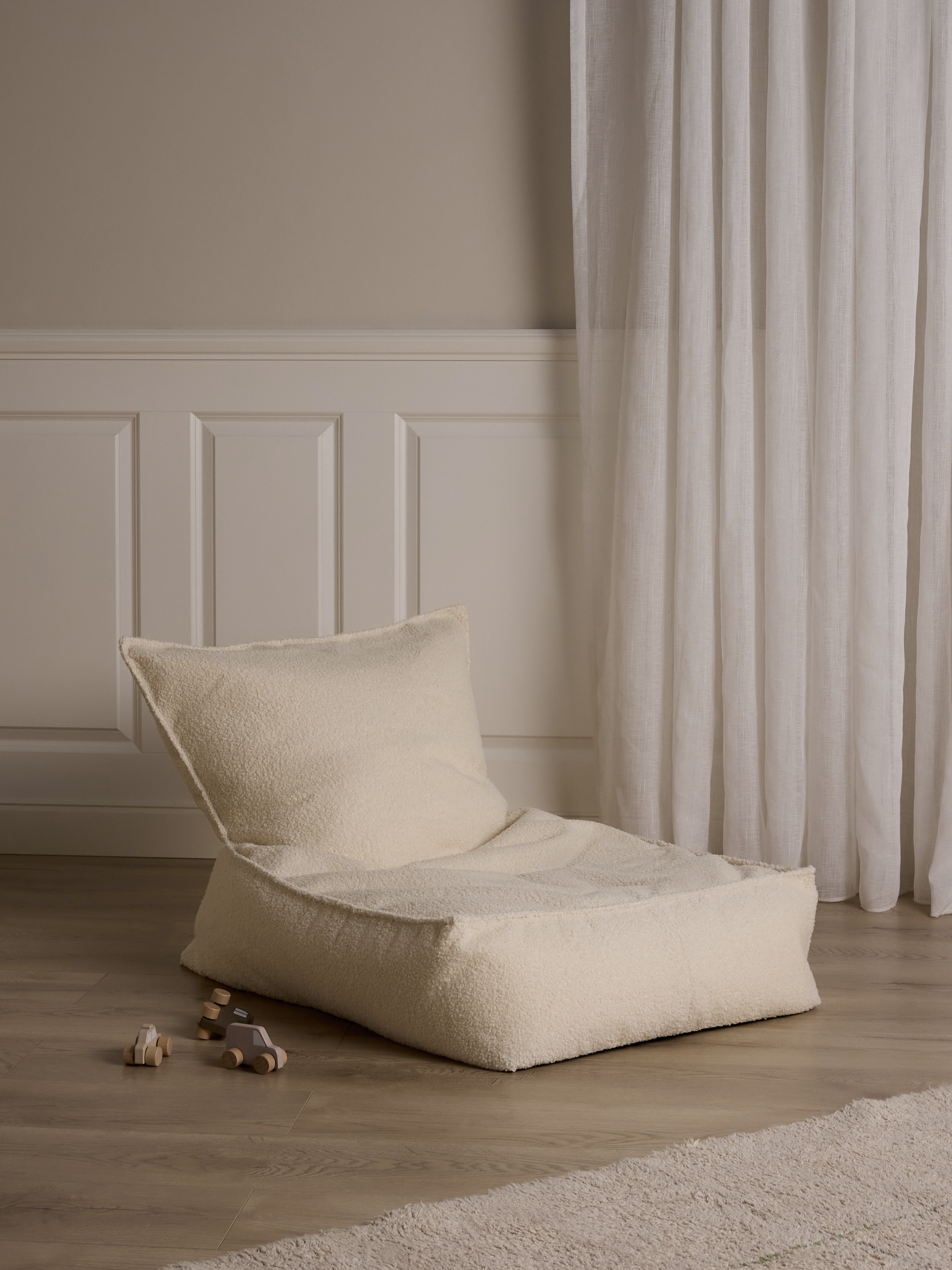 Alice &  Fox PIXIE Sitzsack, Creme