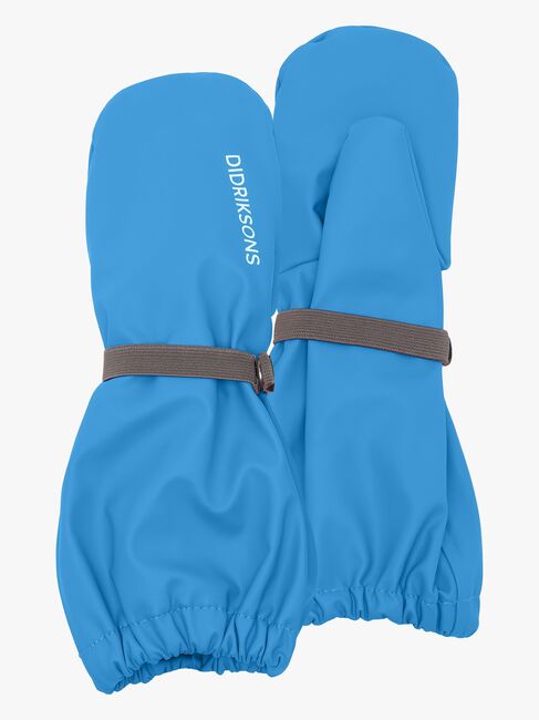Didriksons Pileglove Gefütterte Regenhandschuhe, Sharp Blue