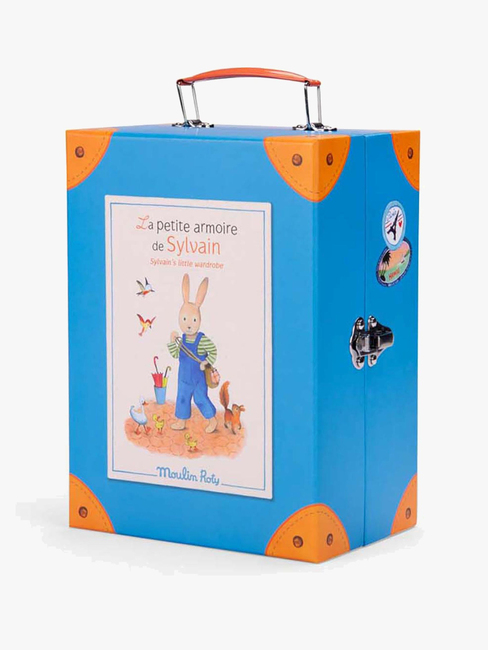 Moulin Roty Schrankkoffer mit Puppe Sylvain