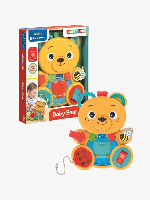 Clementoni Baby Montessori Aktivitätsspielzeug Bär