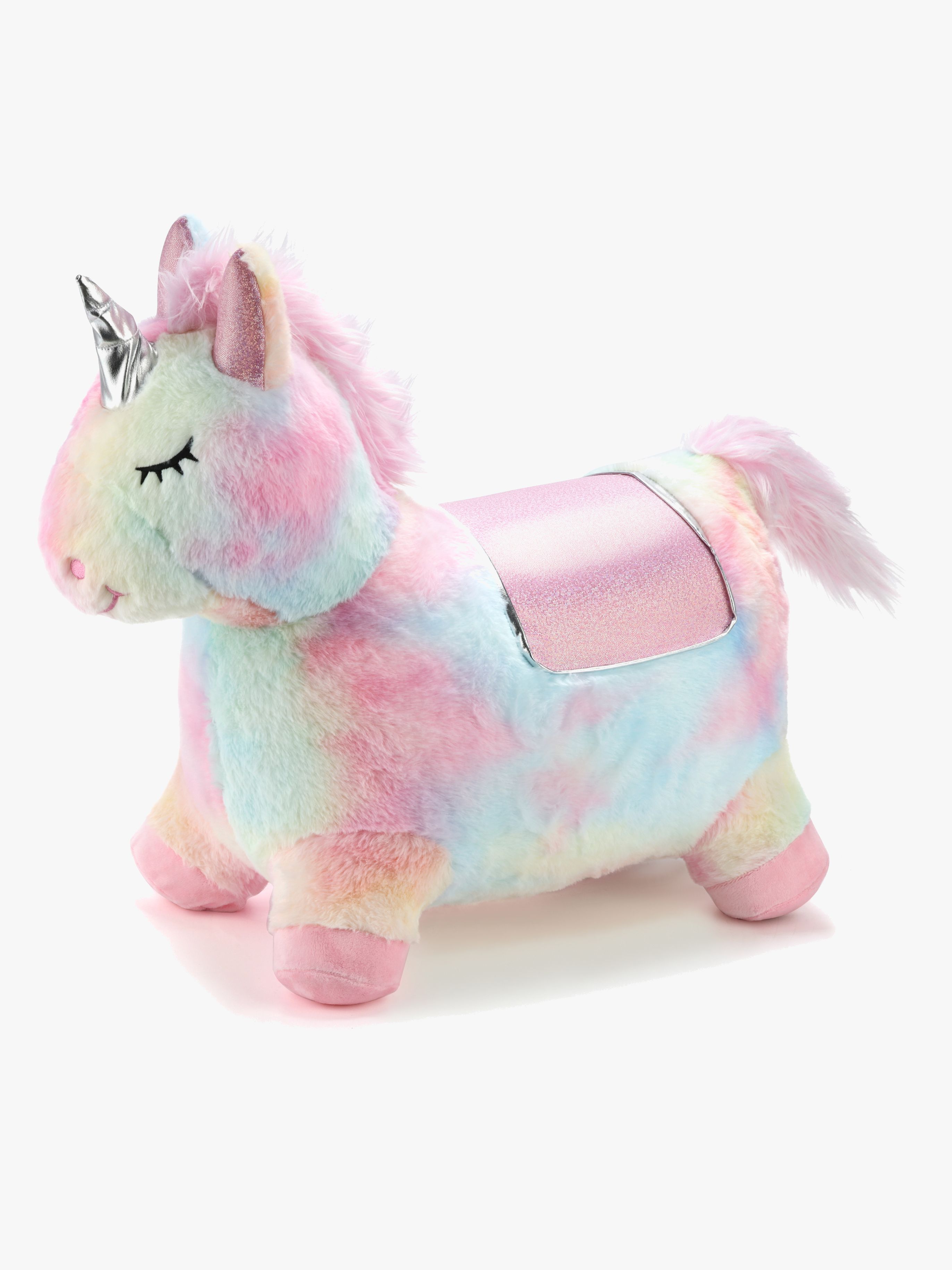 Cloudberry Castle Hüpftier Einhorn mit Plüschbezug
