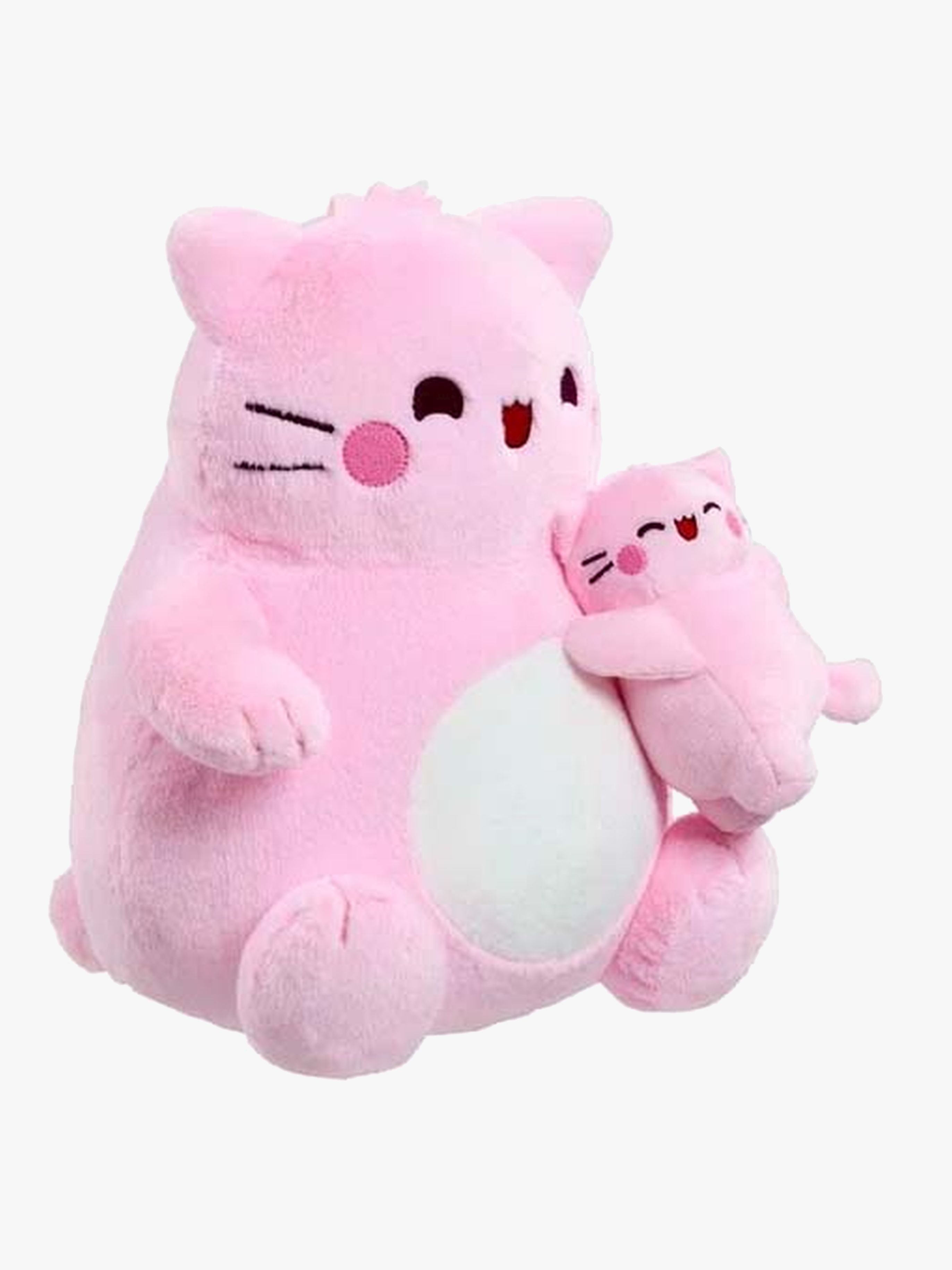 Pembe Kuscheltier Mit Baby 23 cm