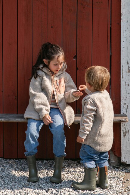 Viking x Kenza Fleecejacke, Sand