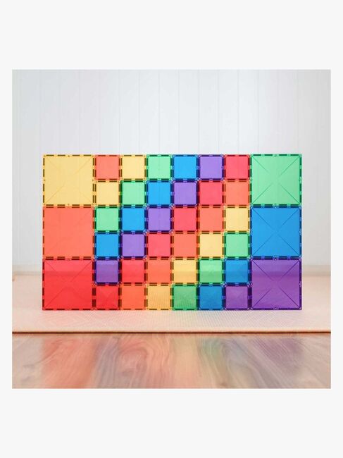 Connetix Magnetische Bauteile Rainbow Square 42 Teile