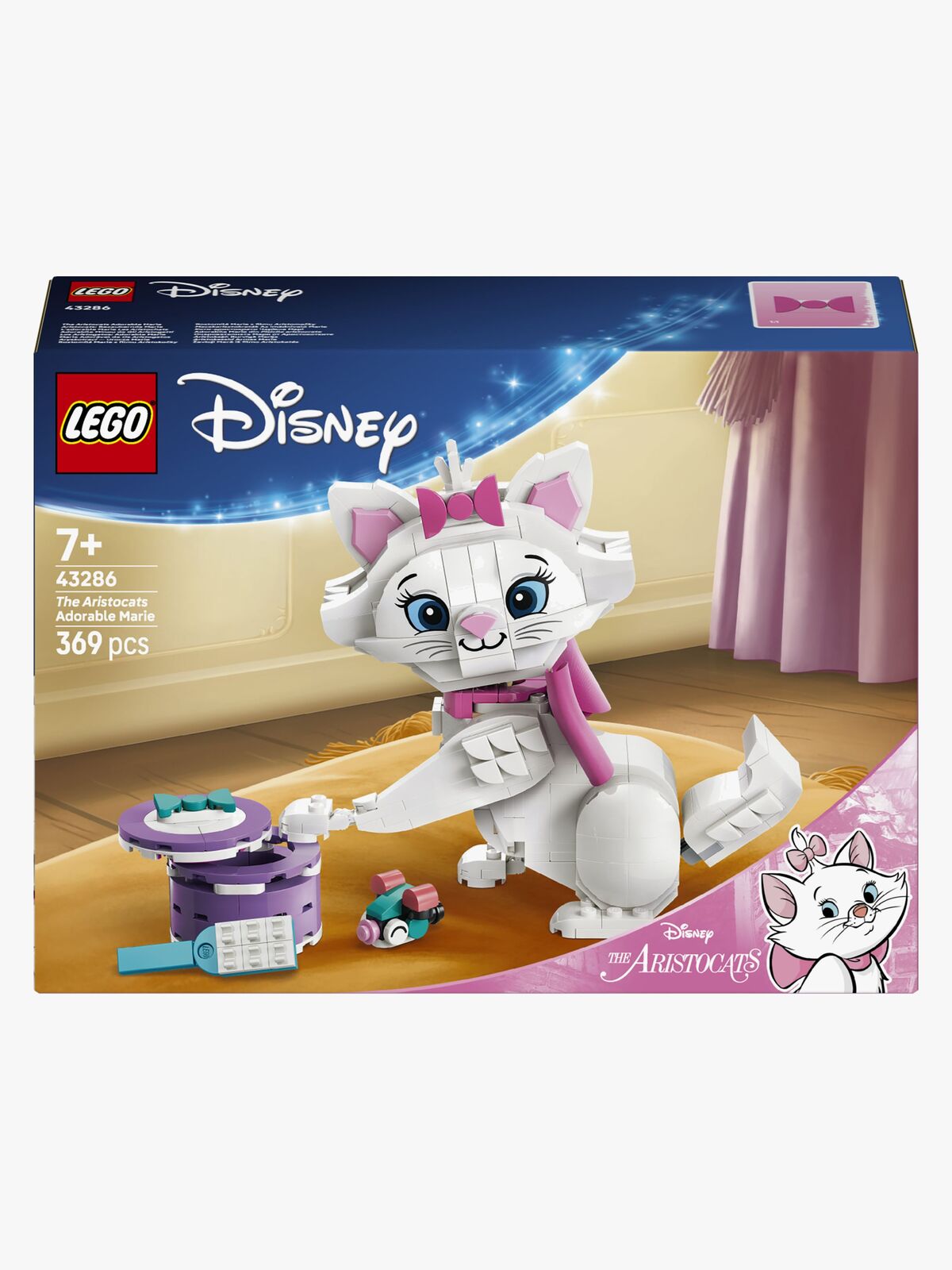 LEGO Disney Classic 43286 Aristocats: Bezaubernde Marie