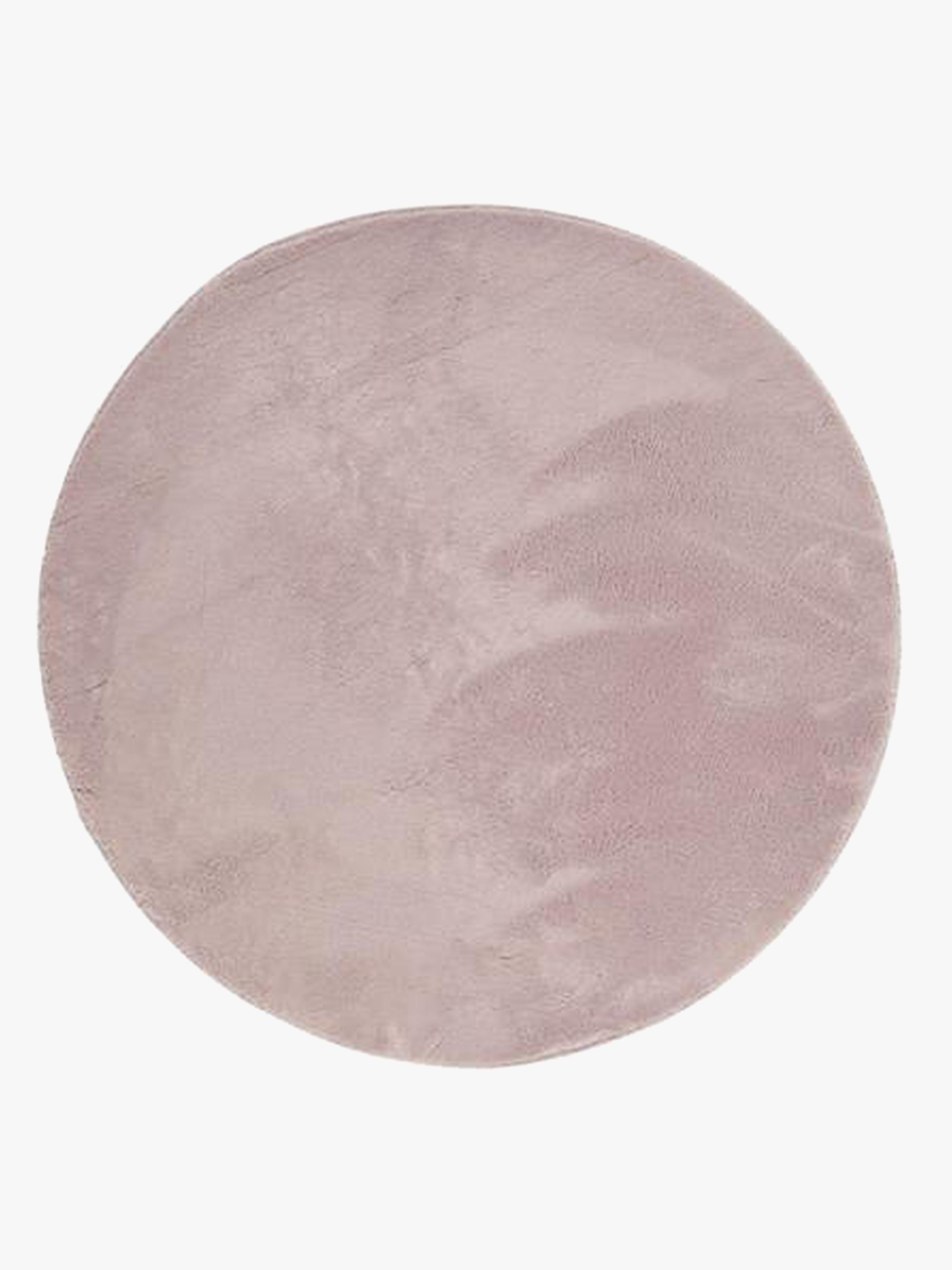 Teppich Rund 160, Soft Dusty Pink