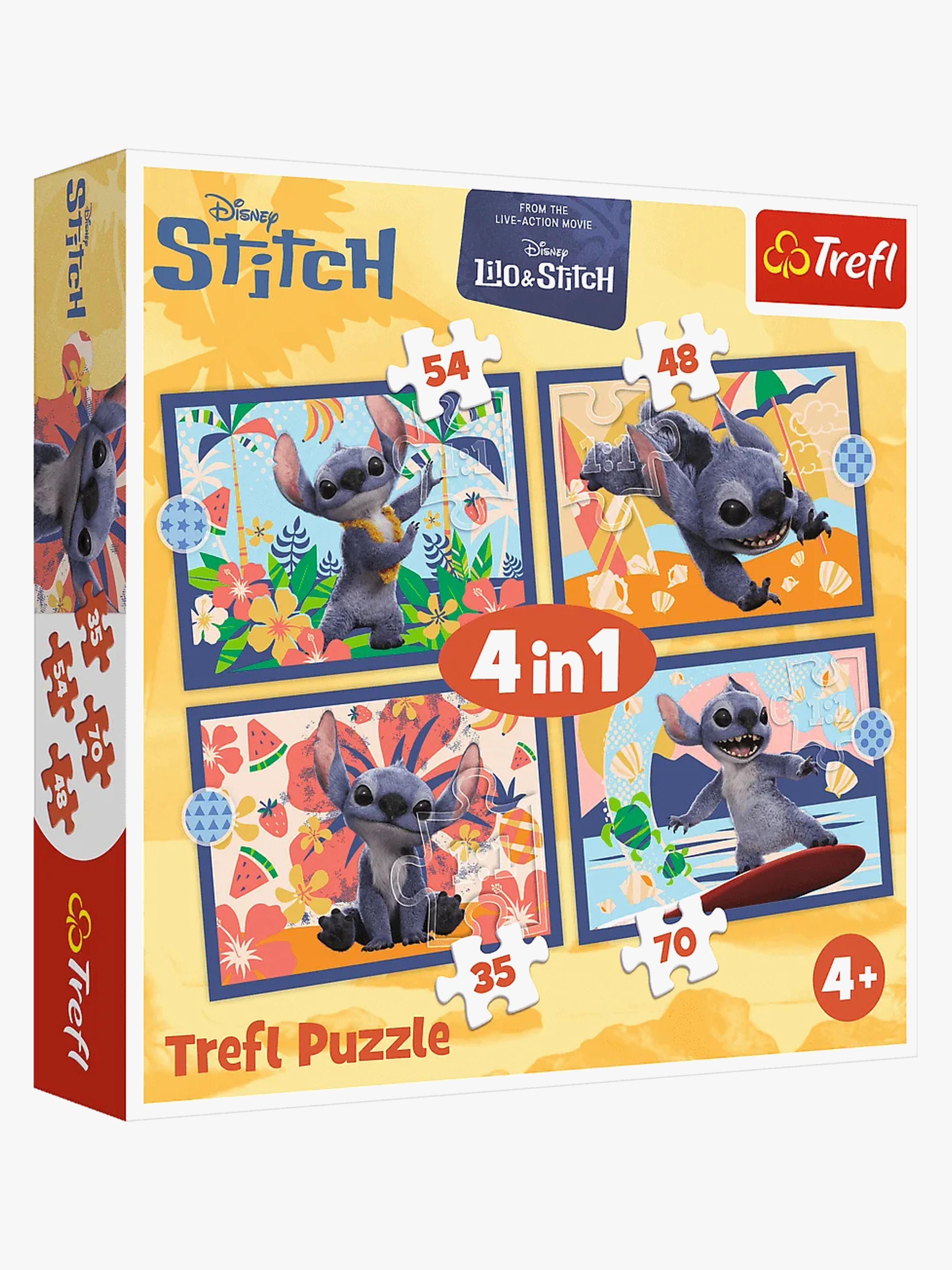 Disney Lilo &  Stitch Puzzle 4-in-1