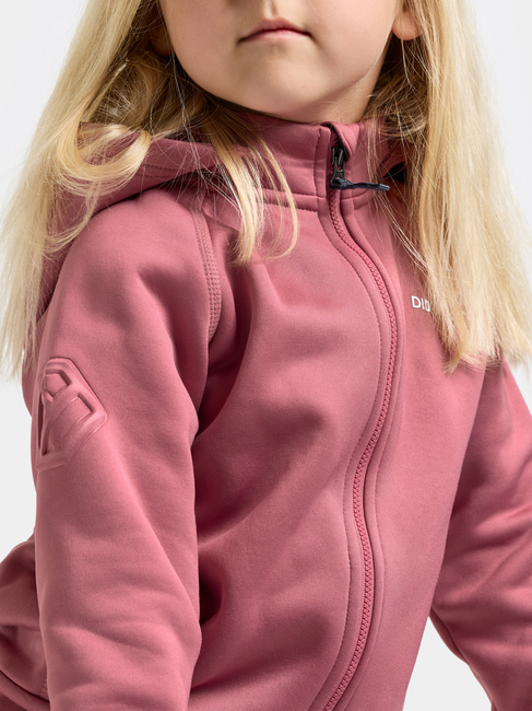 Didriksons Siljan Zipper-Jacke, Heather Pink