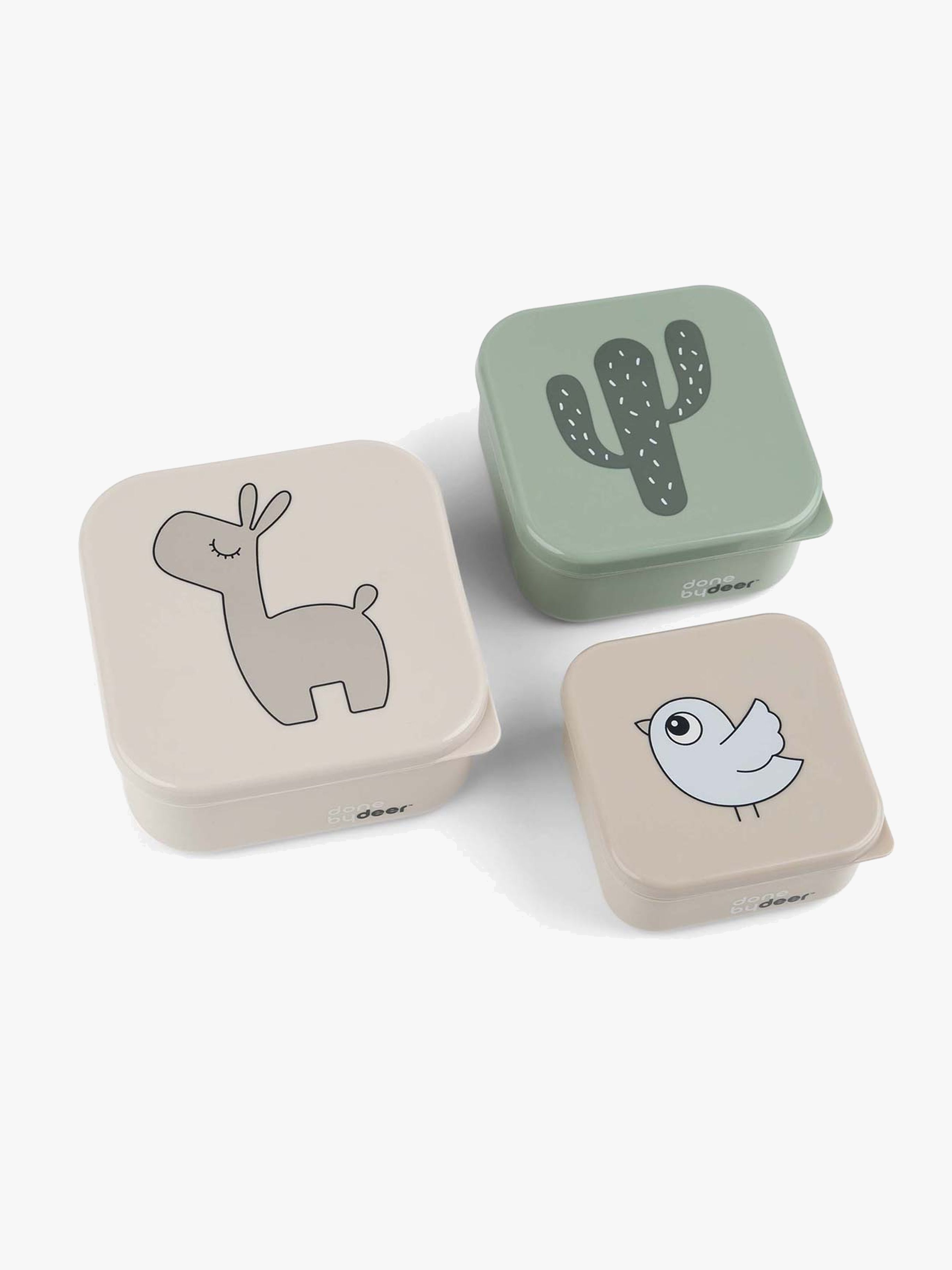 Snackbox Lalee 3-pack, Sand Mix