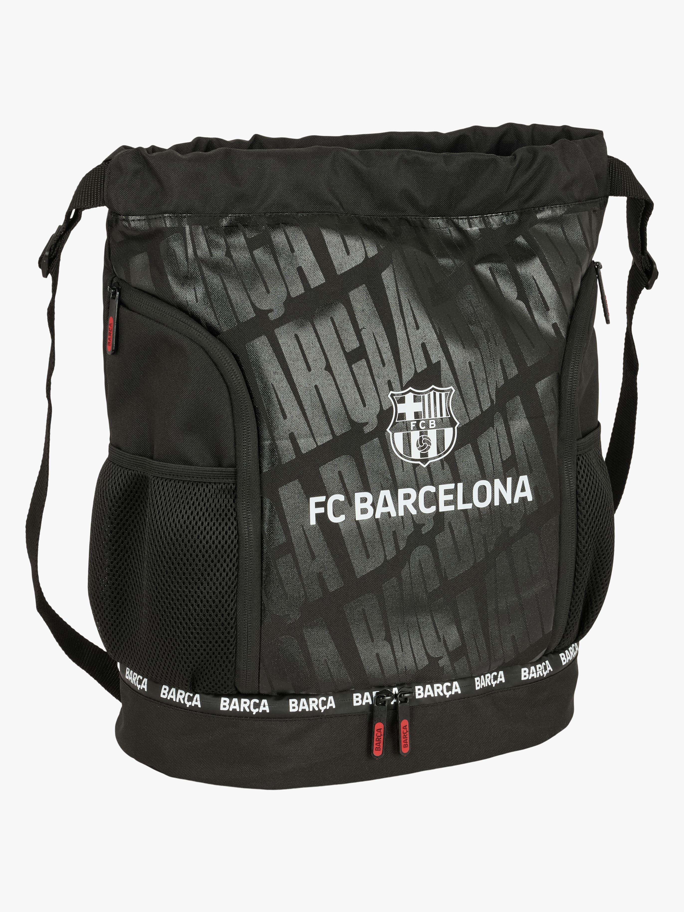 FC Barcelona Turnbeutel 22L, Schwarz