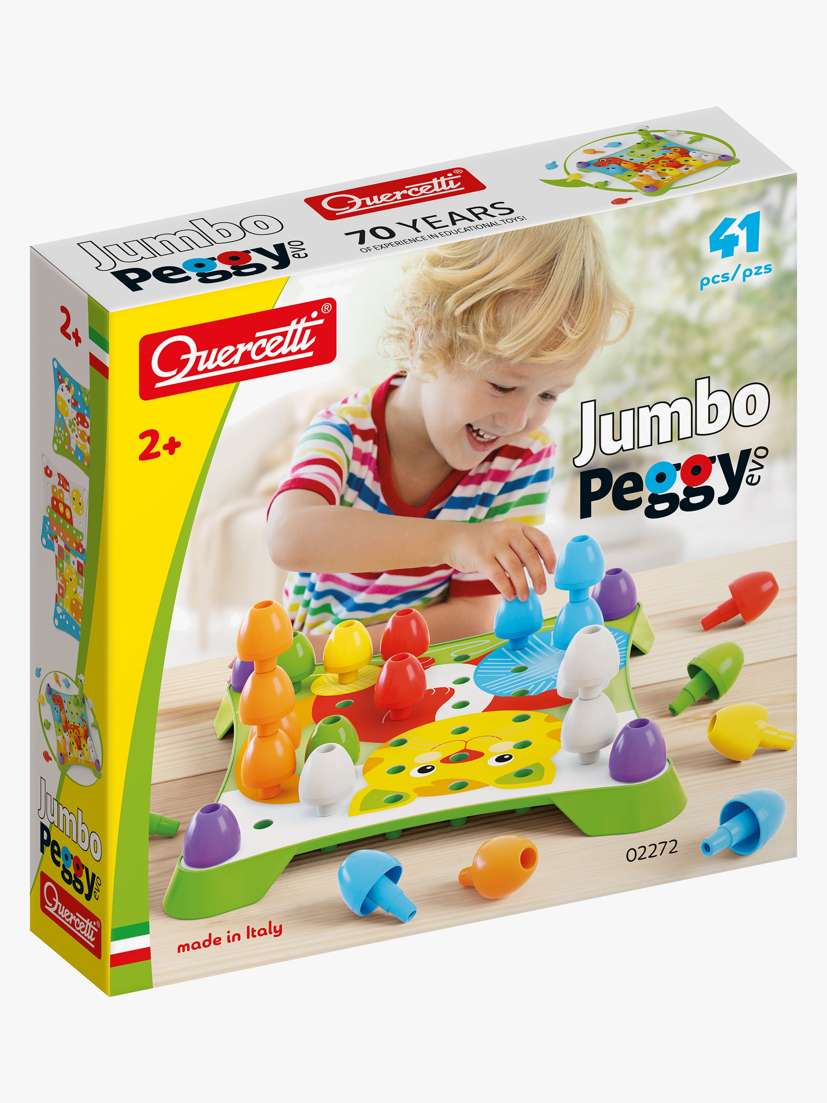 Pegart Jumbo Peggy Evo Stapelspielzeug, Babyspielzeug
