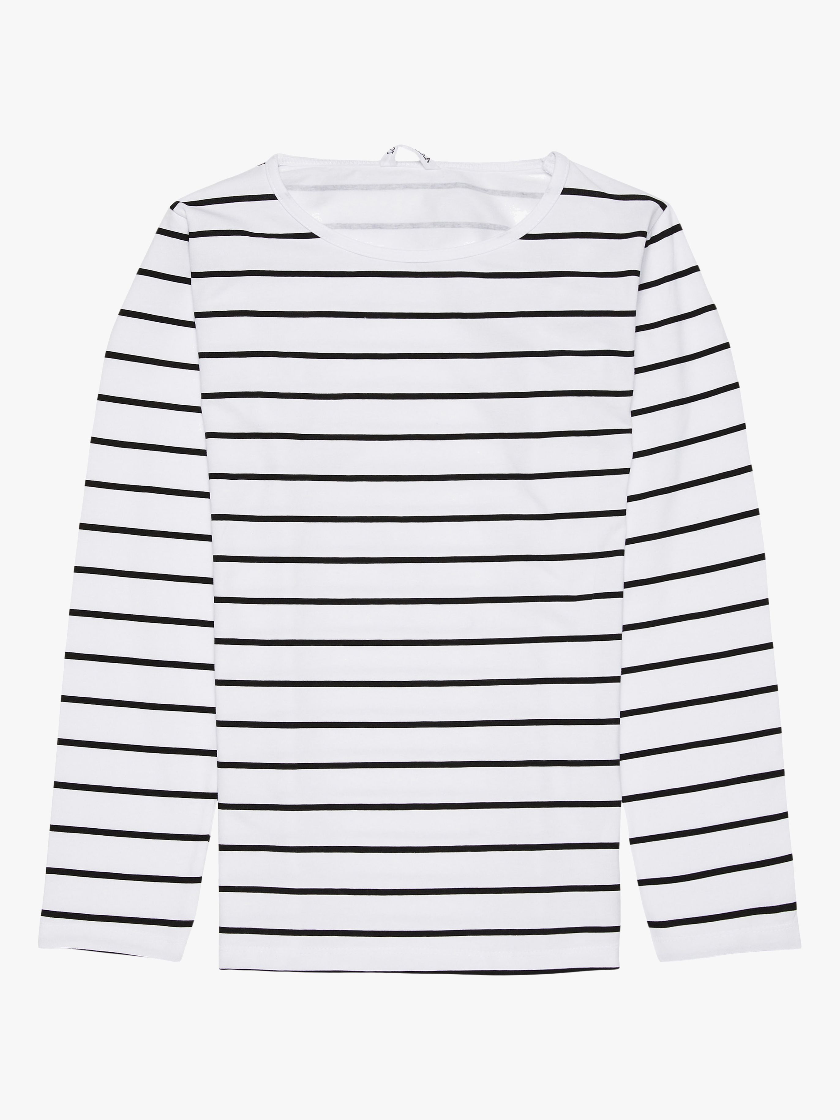 Luca &  Lola Fanny Top 2er-Pack, Grey Melange/Stripes 134-140