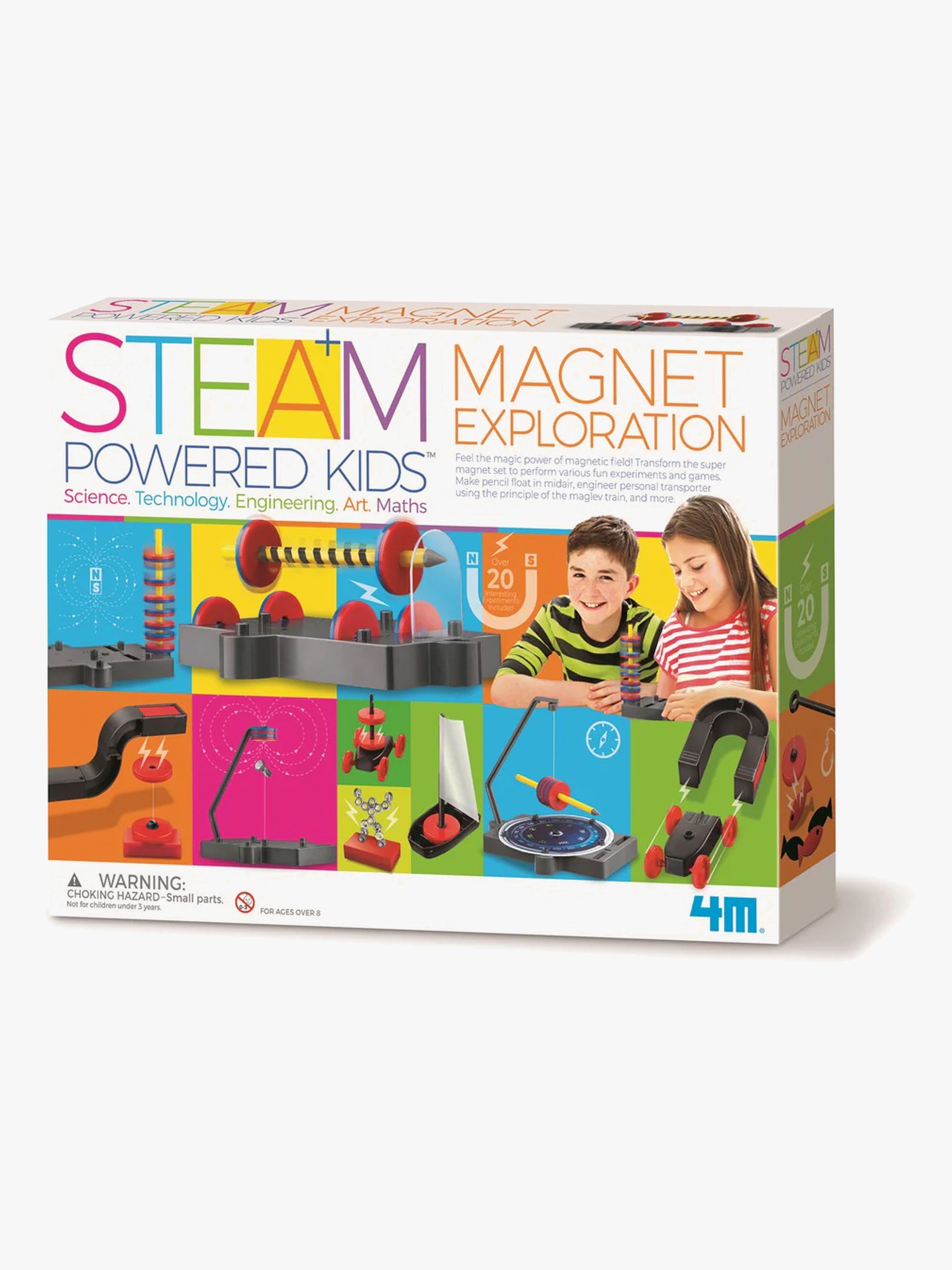 4M STEAM Powered Kids Experimentierkasten Magnete