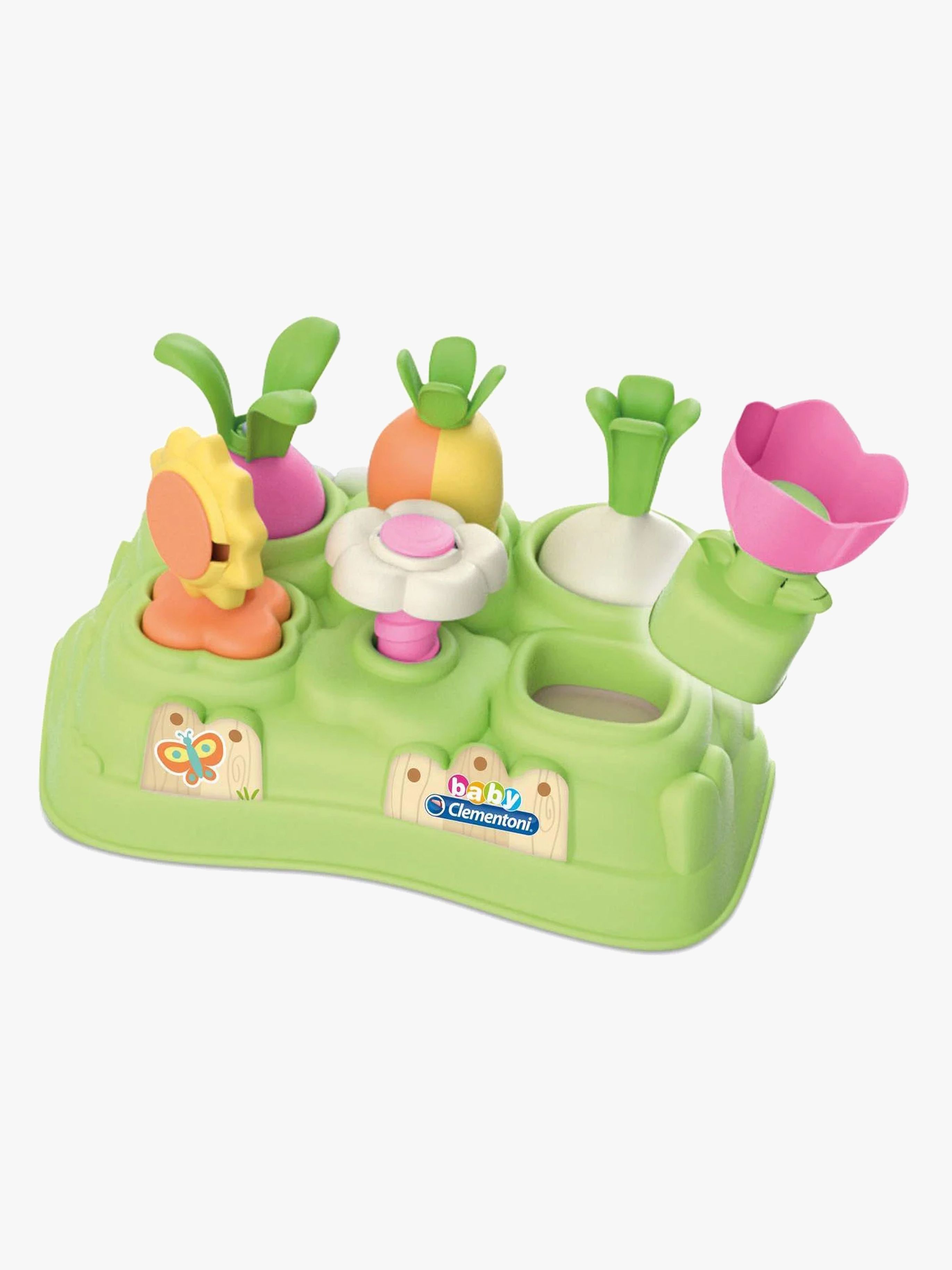 Clementoni Gartenset Blumen &  Gemüse, Babyspielzeug