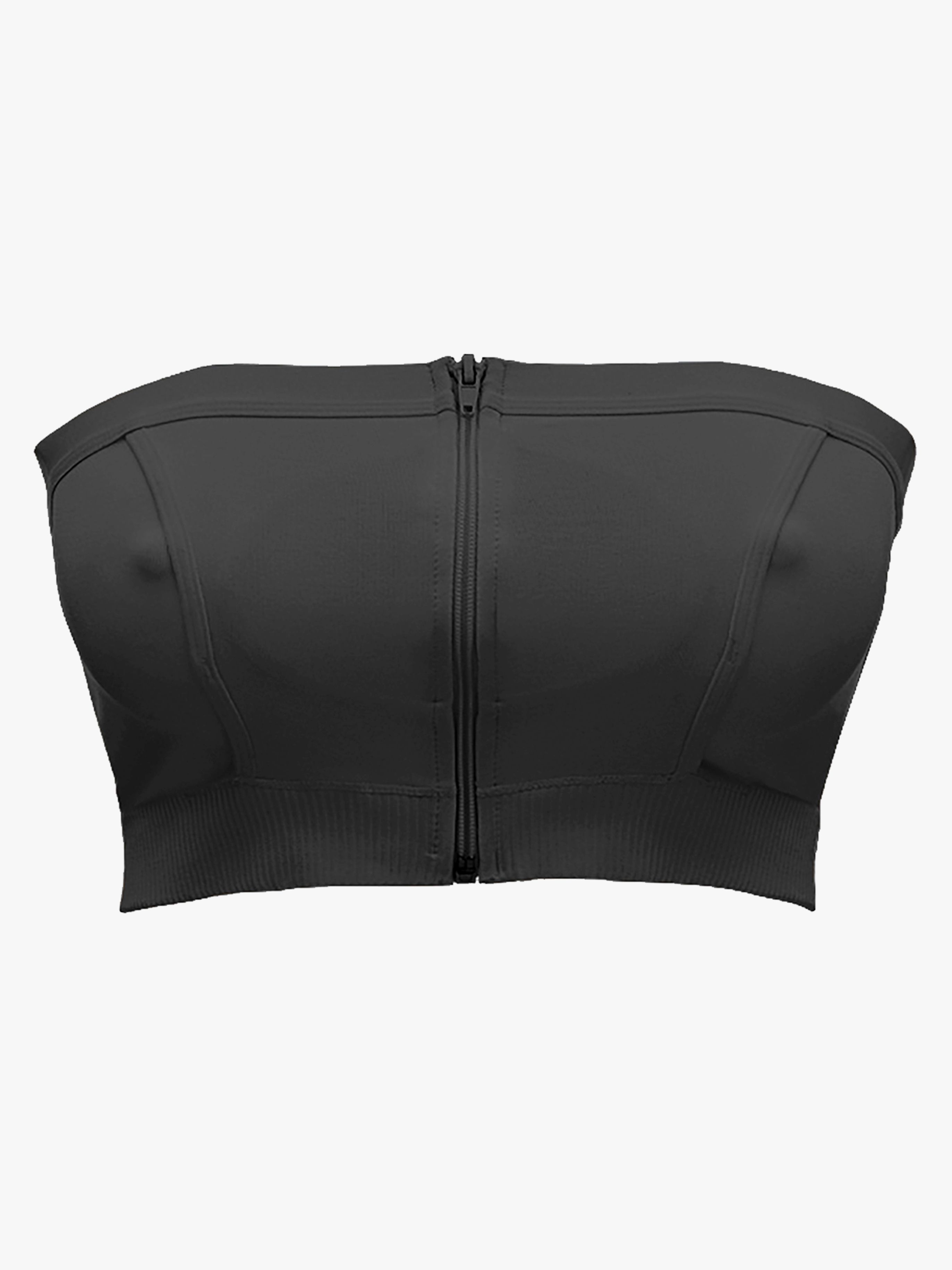 Hands-Free Pump-Bustier, Schwarz