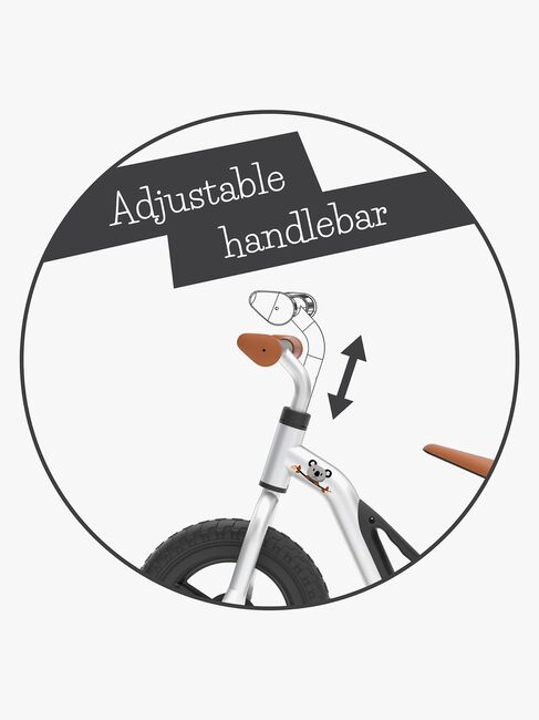 Chillafish Charlie Laufrad, Silber