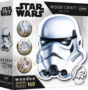 Trefl Wood Craft Origin Star Wars Puzzle Stormtrooper Helmet 160 Teile