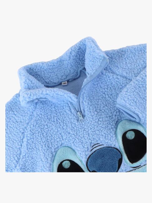 Disney Lilo & Stitch Teddyfleece-Pulli, Blau