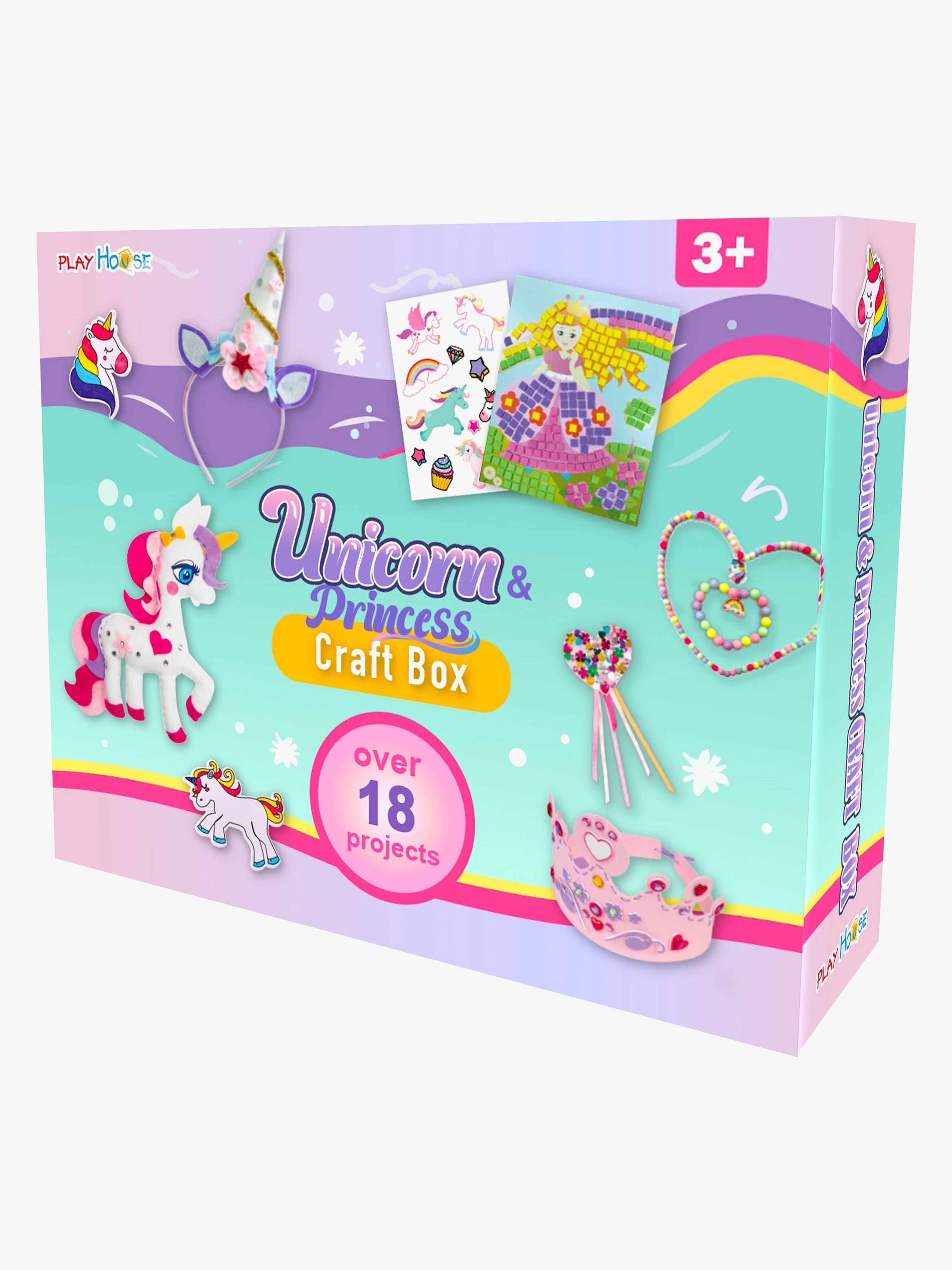 Bastelkiste Einhorn & Prinzessin