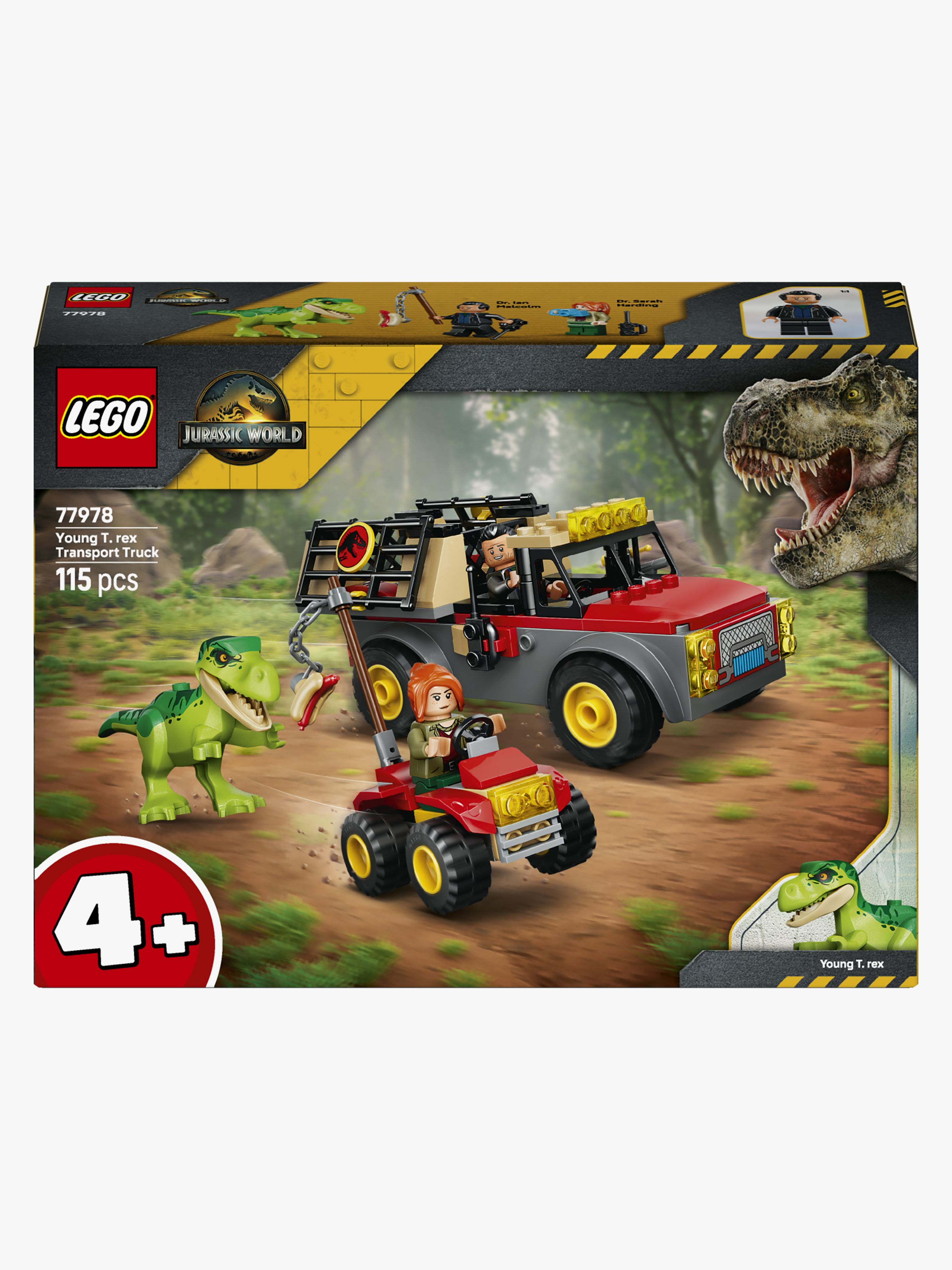 LEGO Jurassic World 77978 Transporter für den Jungen T.Rex