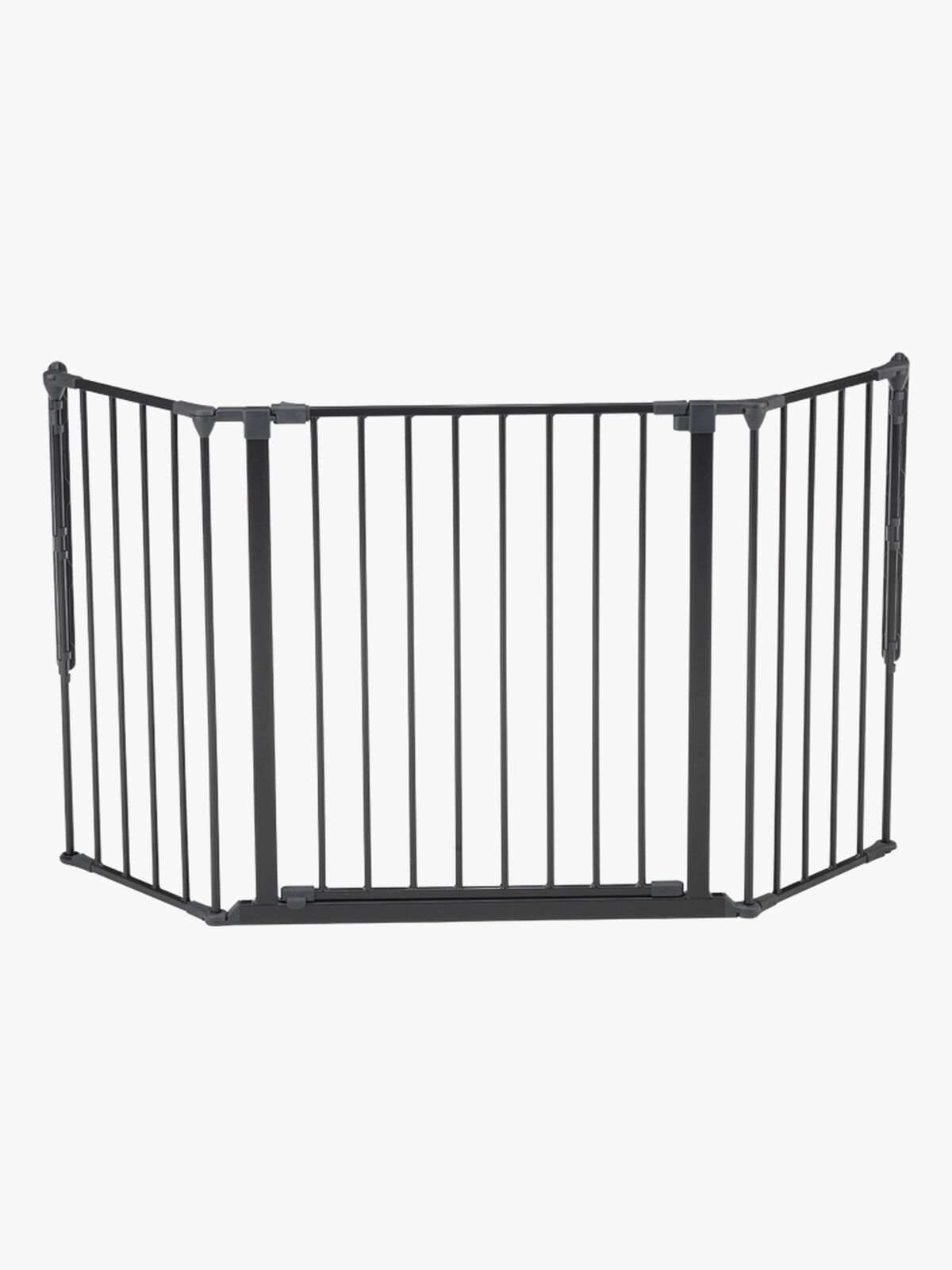 BabyDan Flex M Schraubgitter, Schwarz