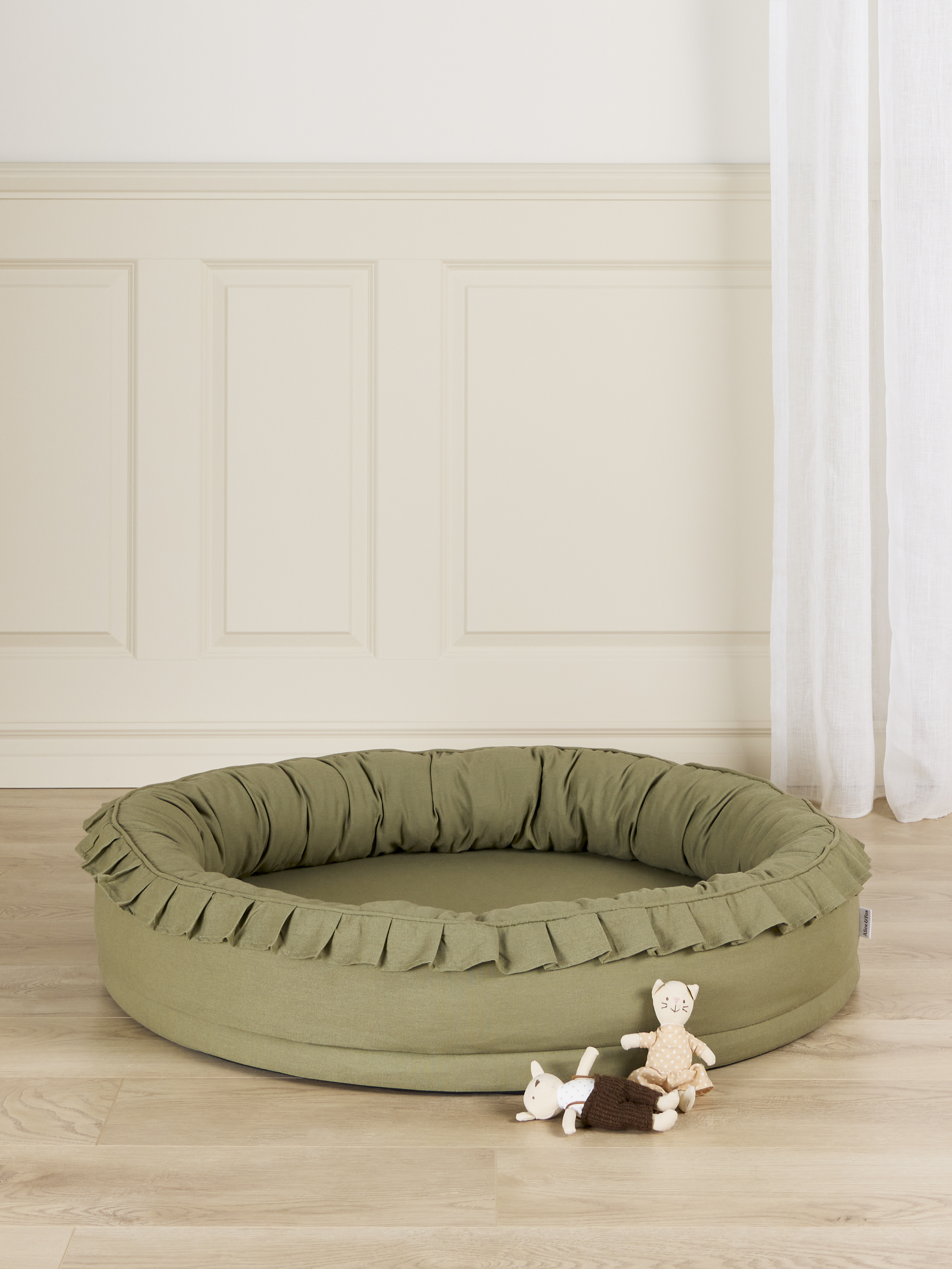 PUDDLE Babynest 90 cm, Green