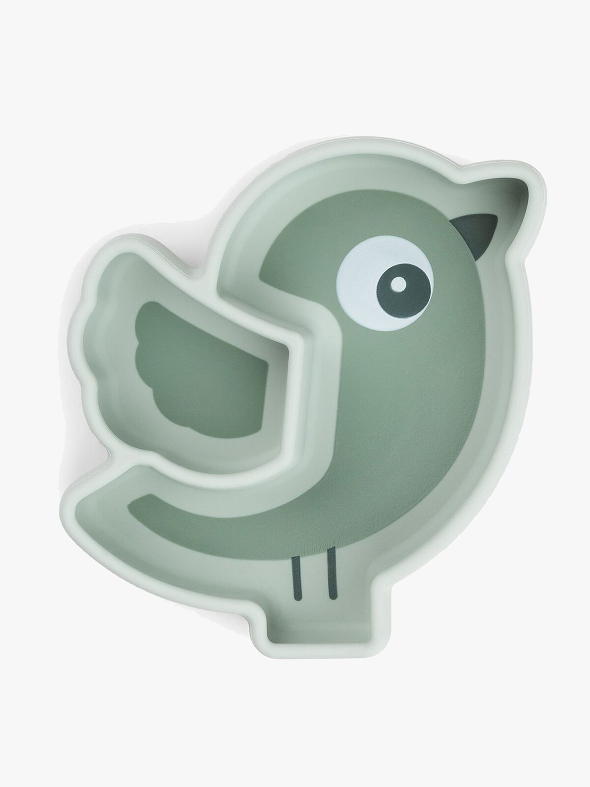 Done By Deer Stick & Stay Silikonteller Birdee, Green