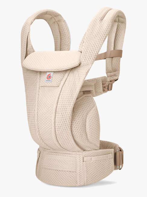 Ergobaby Omni Deluxe Babytrage Mesh, Natural Beige
