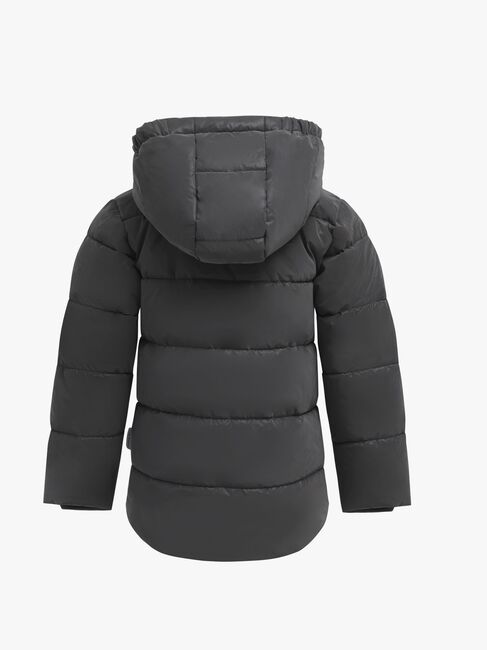 Nordbjørn Star Reflektierende Winterjacke, Schwarz