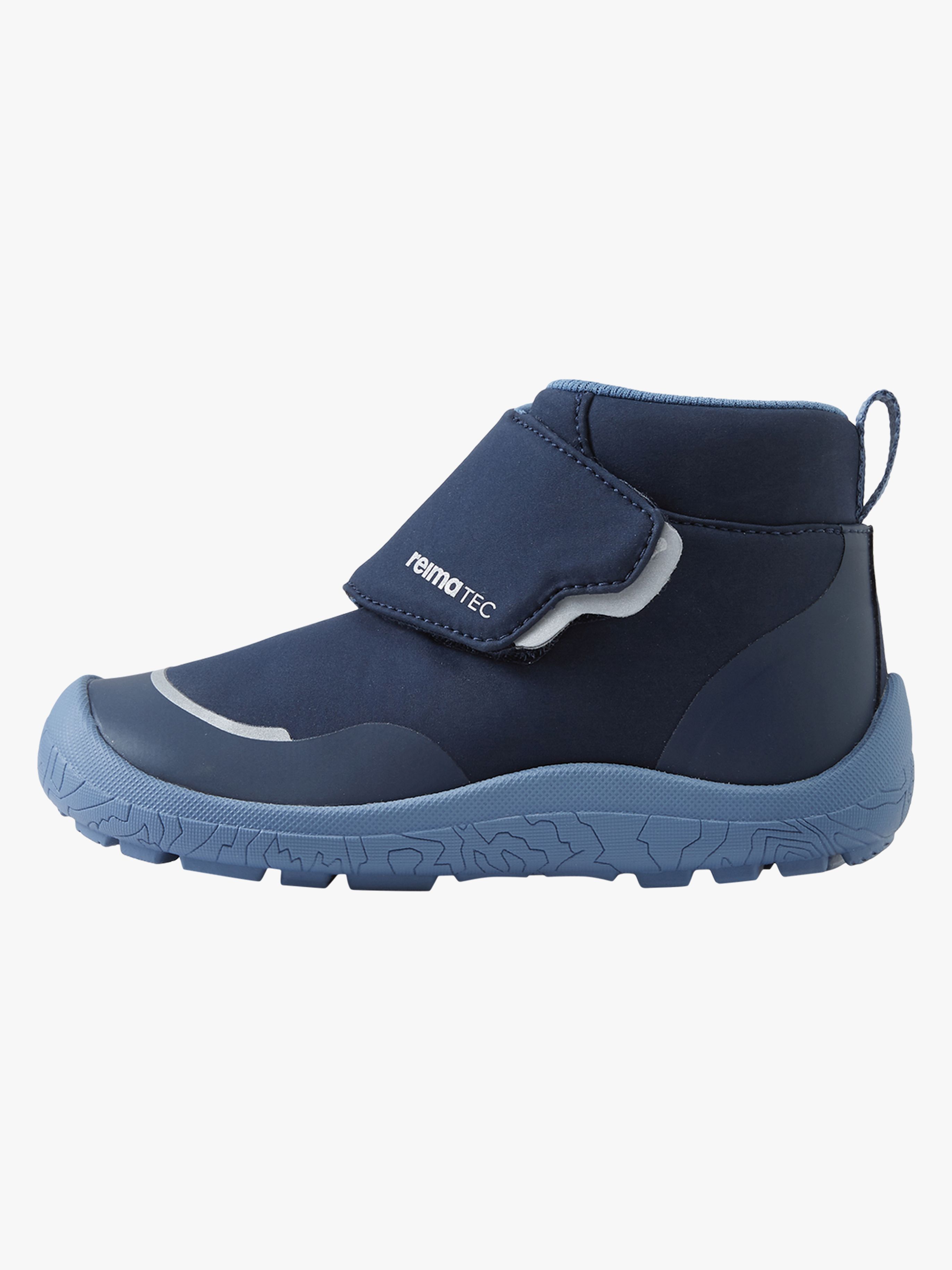 Reima Hyppii Barefoot Mid Kinder Sneaker, Navy, 24, Kinderschuhe