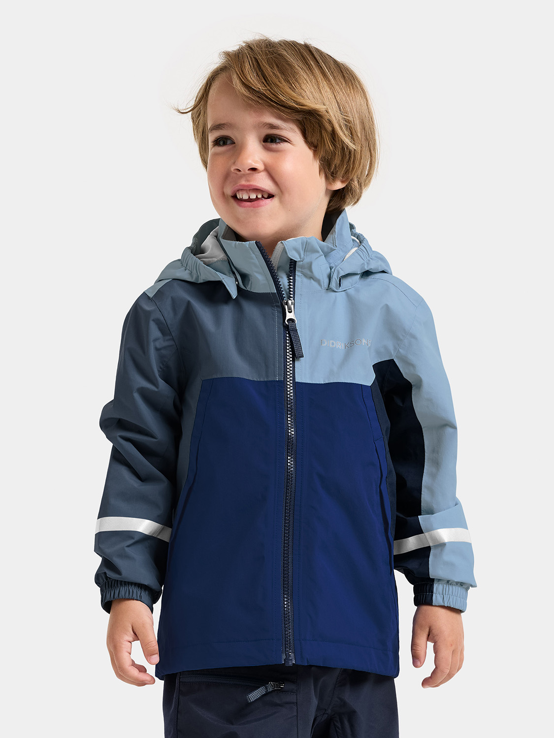 Pilvi Outdoorjacke, Blue Fog, 110