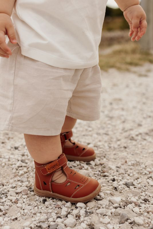Kavat Backe Kinder Sandalen, Light Brown, 21