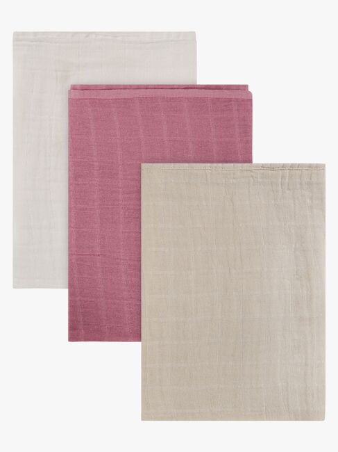 Pippi Musselintuch 3er-Pack, Mauve Orchid