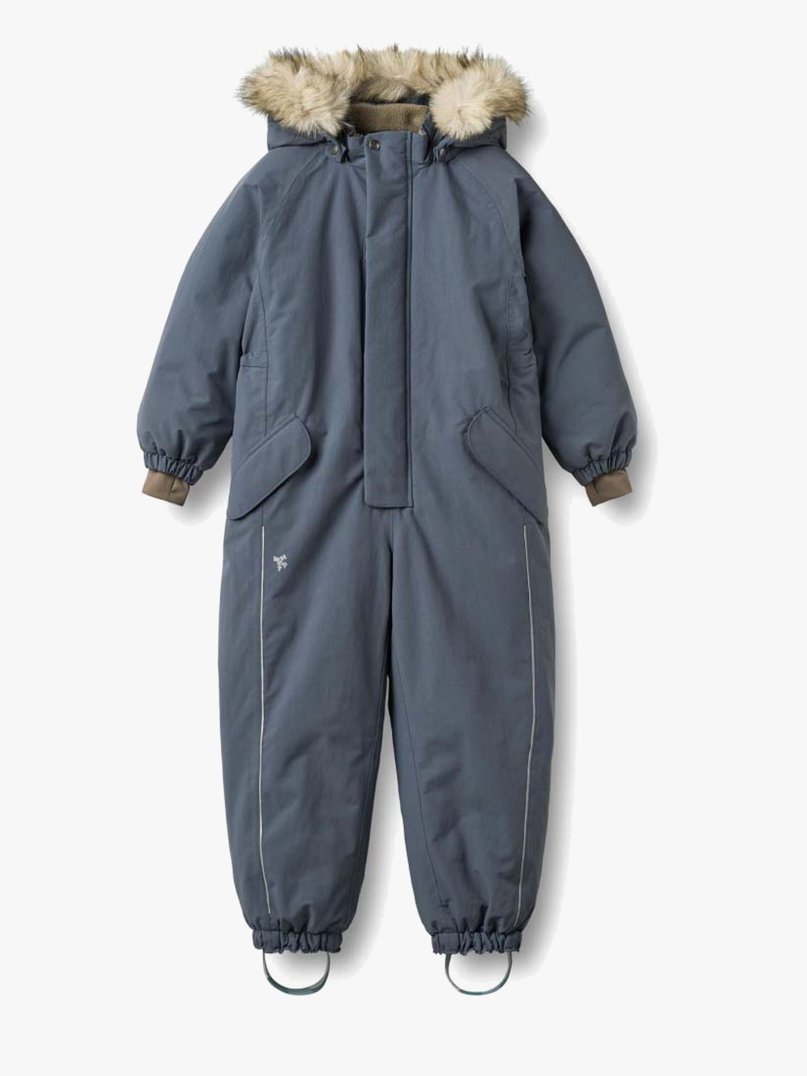 Wheat Moe Tech Winteroverall, Greyblue, 104