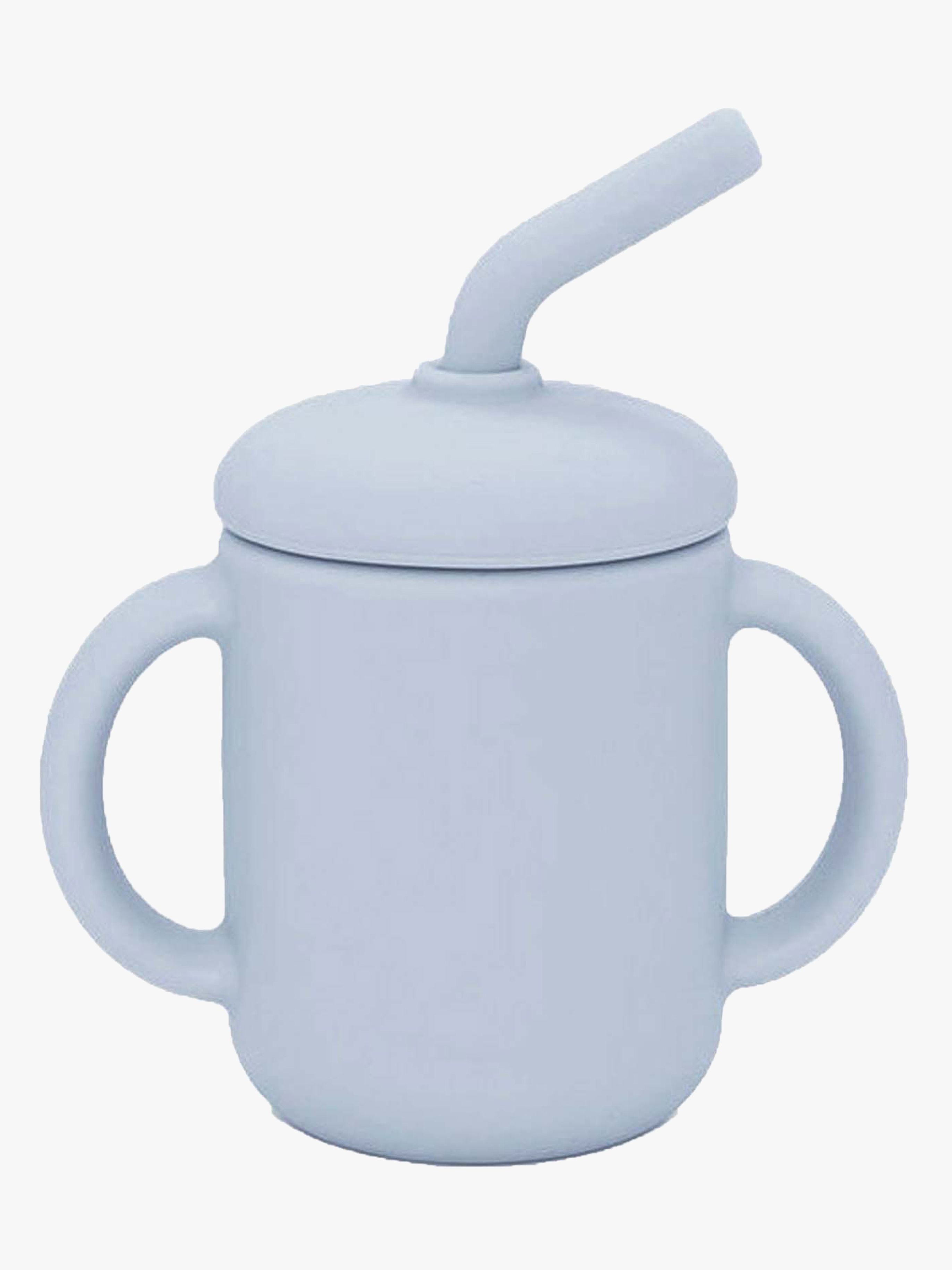 Summerville Trinkhalmbecher Silikon, Cloud Blue