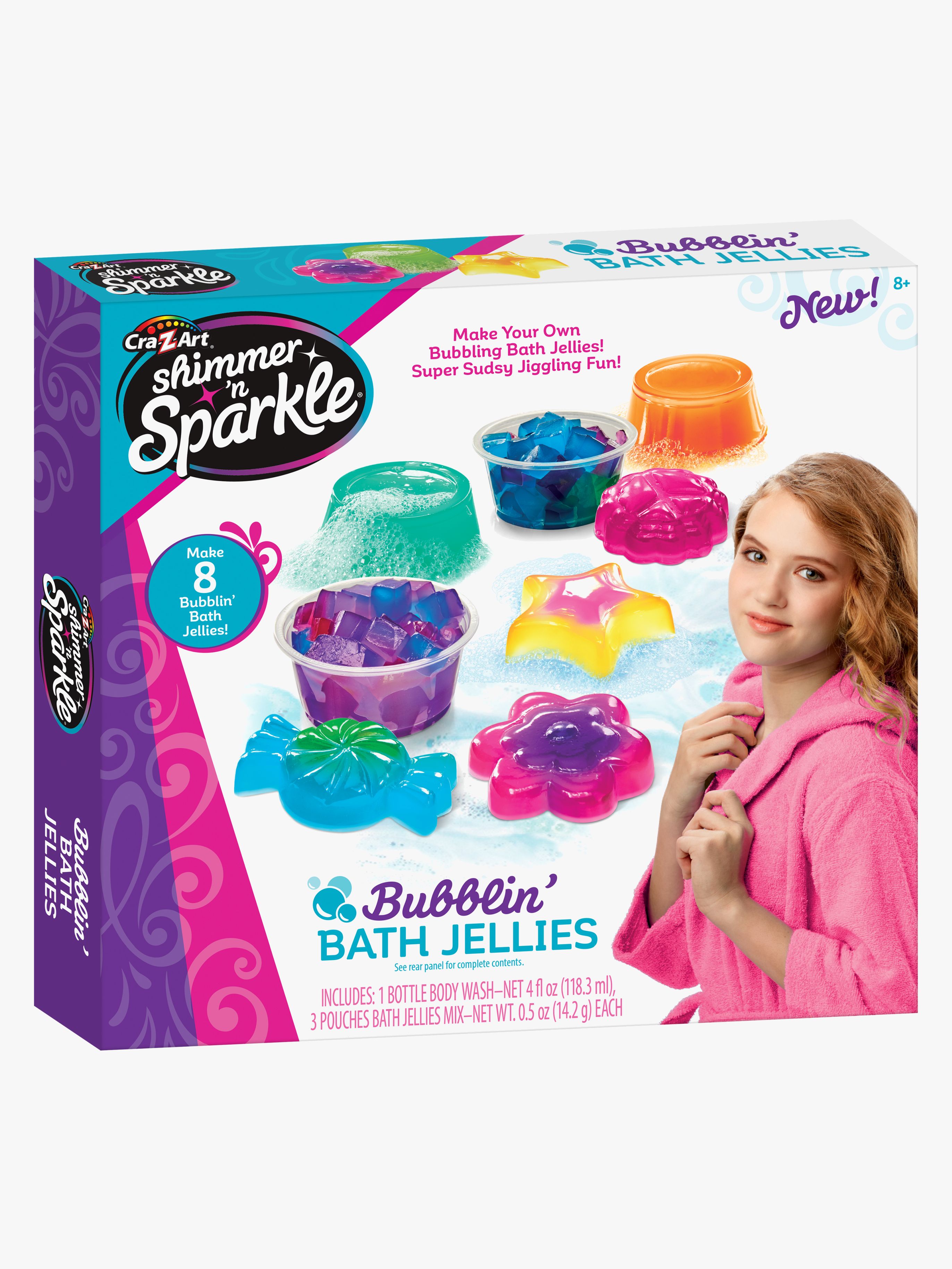 Shimmer n' Sparkle DIY-Set Bade-Jellies