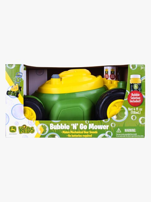 John Deere Seifenblasenmaschine Rasenmäher