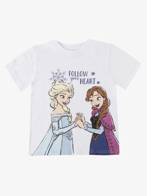 Disney Die Eiskönigin T-Shirt, Weiß