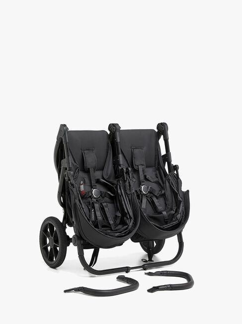Beemoo BFF60 2 Geschwisterwagen, Night Black