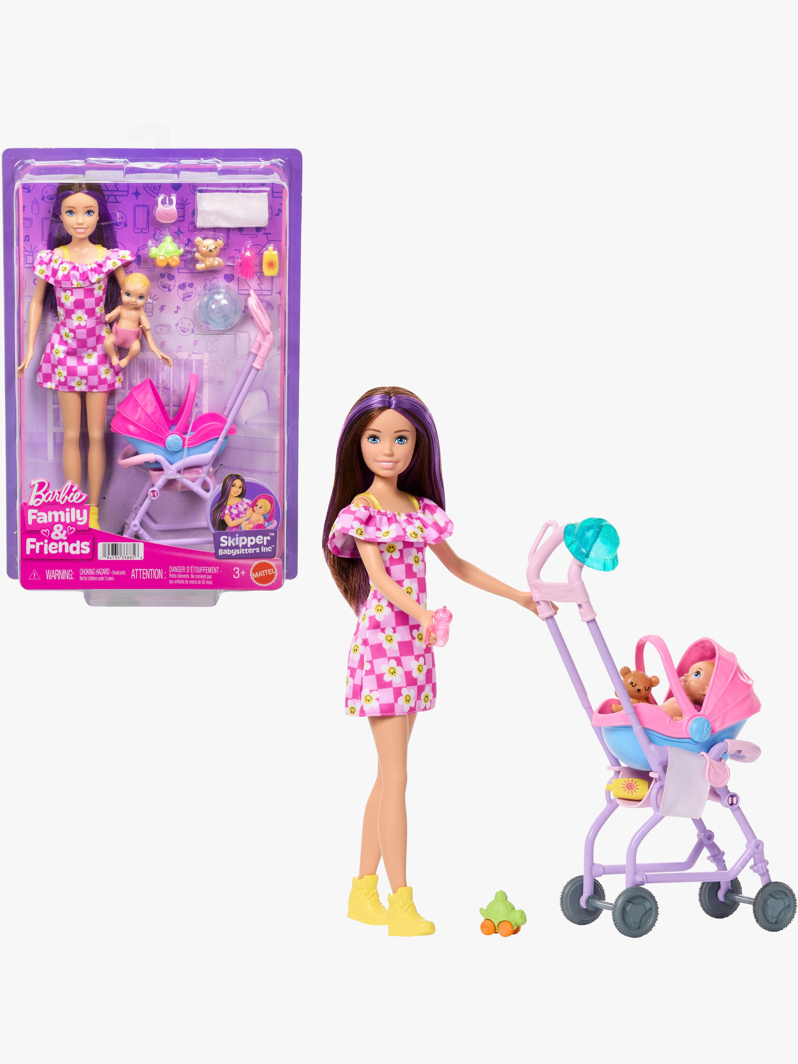Family & Friends Skipper Spielset mit Puppenwagen