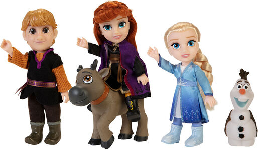 Disney Die Eiskönigin 2 kleine Abenteuerfiguren Geschenkset 15 cm