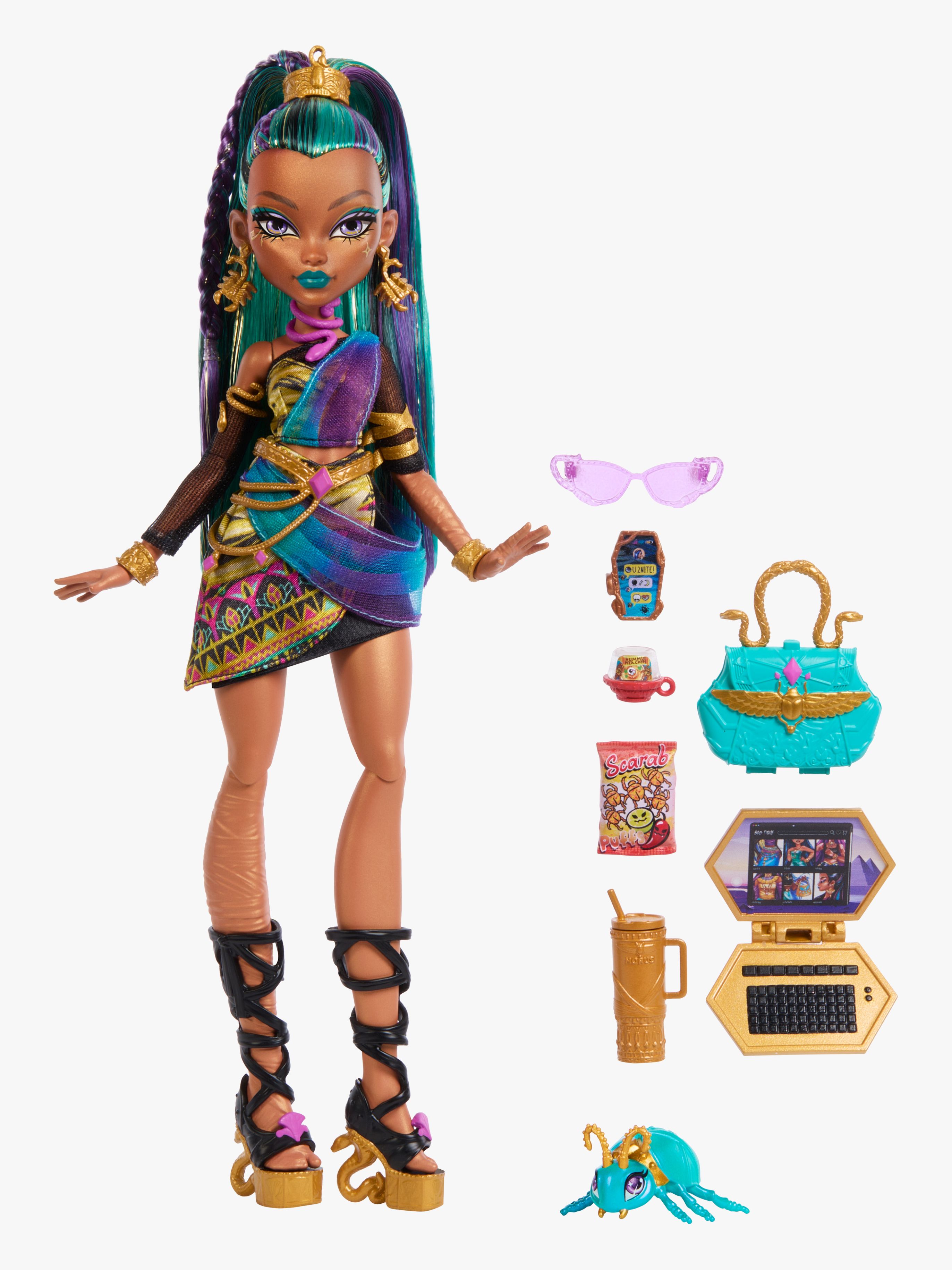 Monster High Student Puppe Nefera