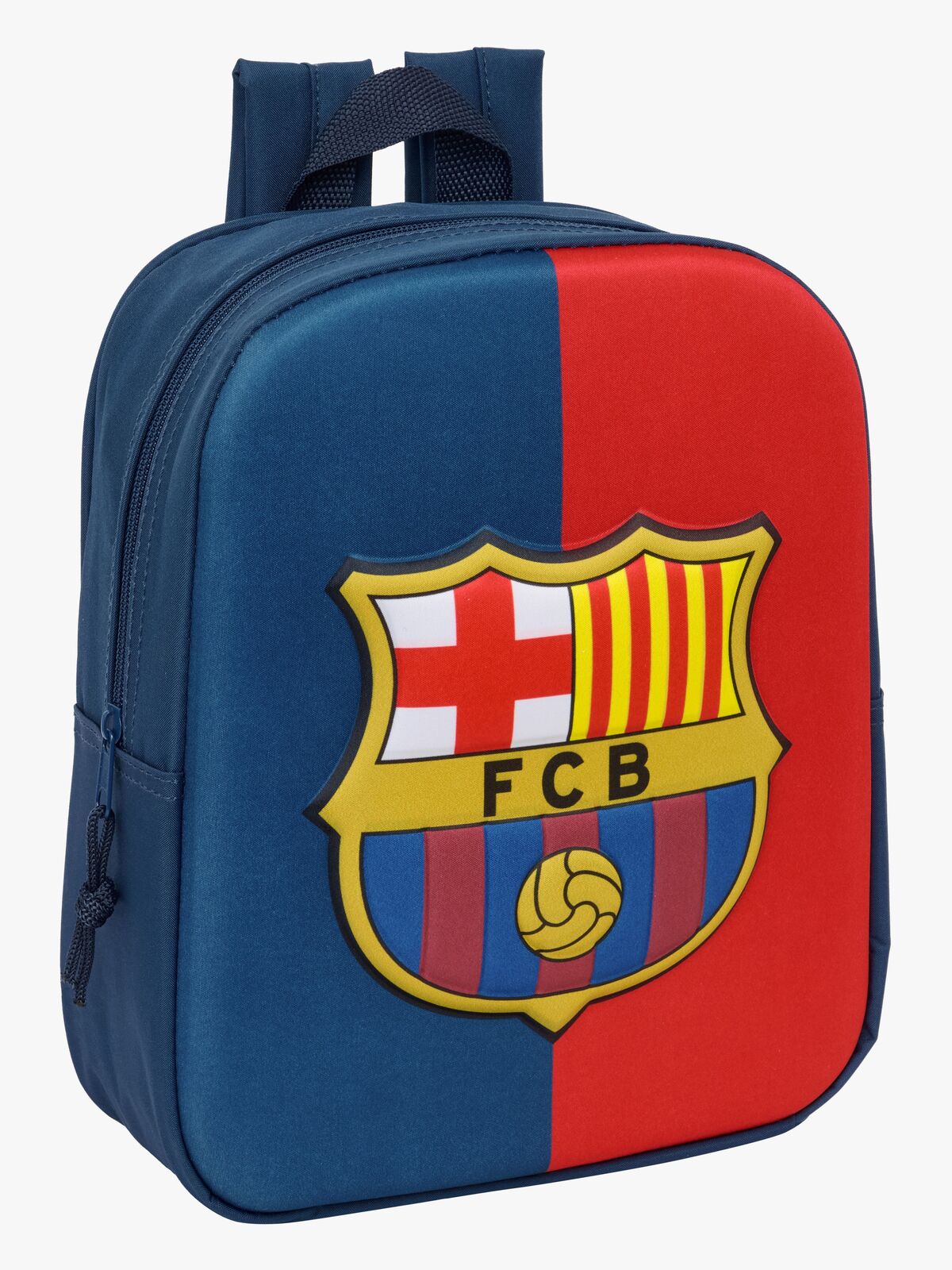 FC Barcelona 3D Mini Rucksack 6L, Blau/Rot