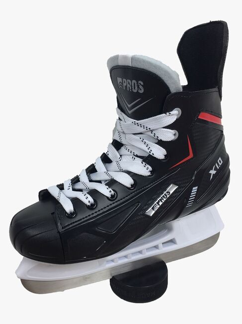PROS Schlittschuh, Weiβ/Schwarz