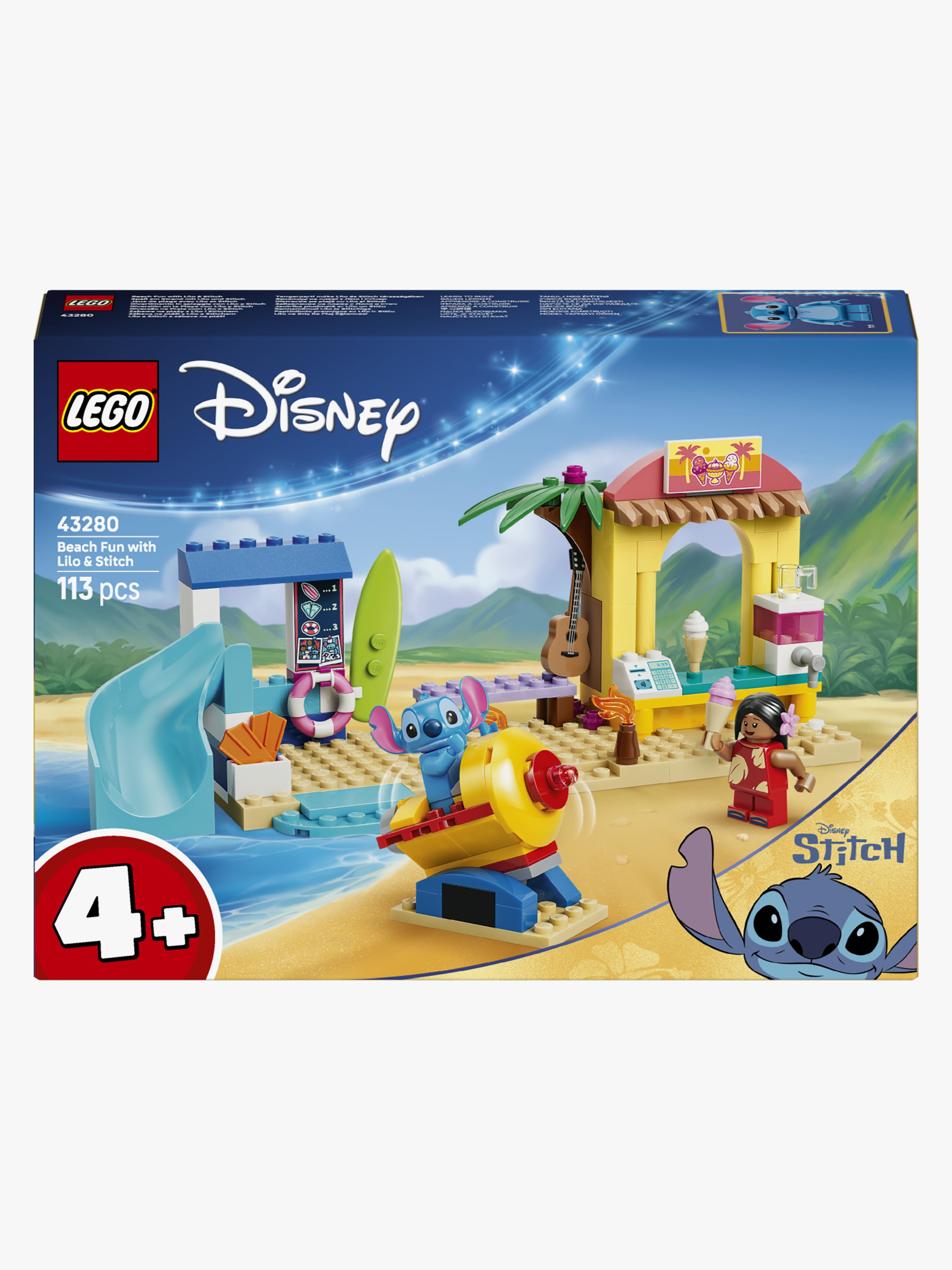 LEGO Disney Classic 43280 Spaß am Strand mit Lilo und Stitch