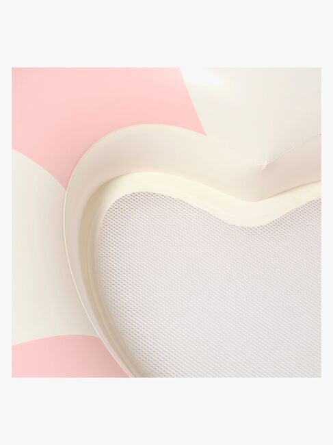 SUNNYLiFE Luxe Schwimmring, Stole My Heart Pink Stripe