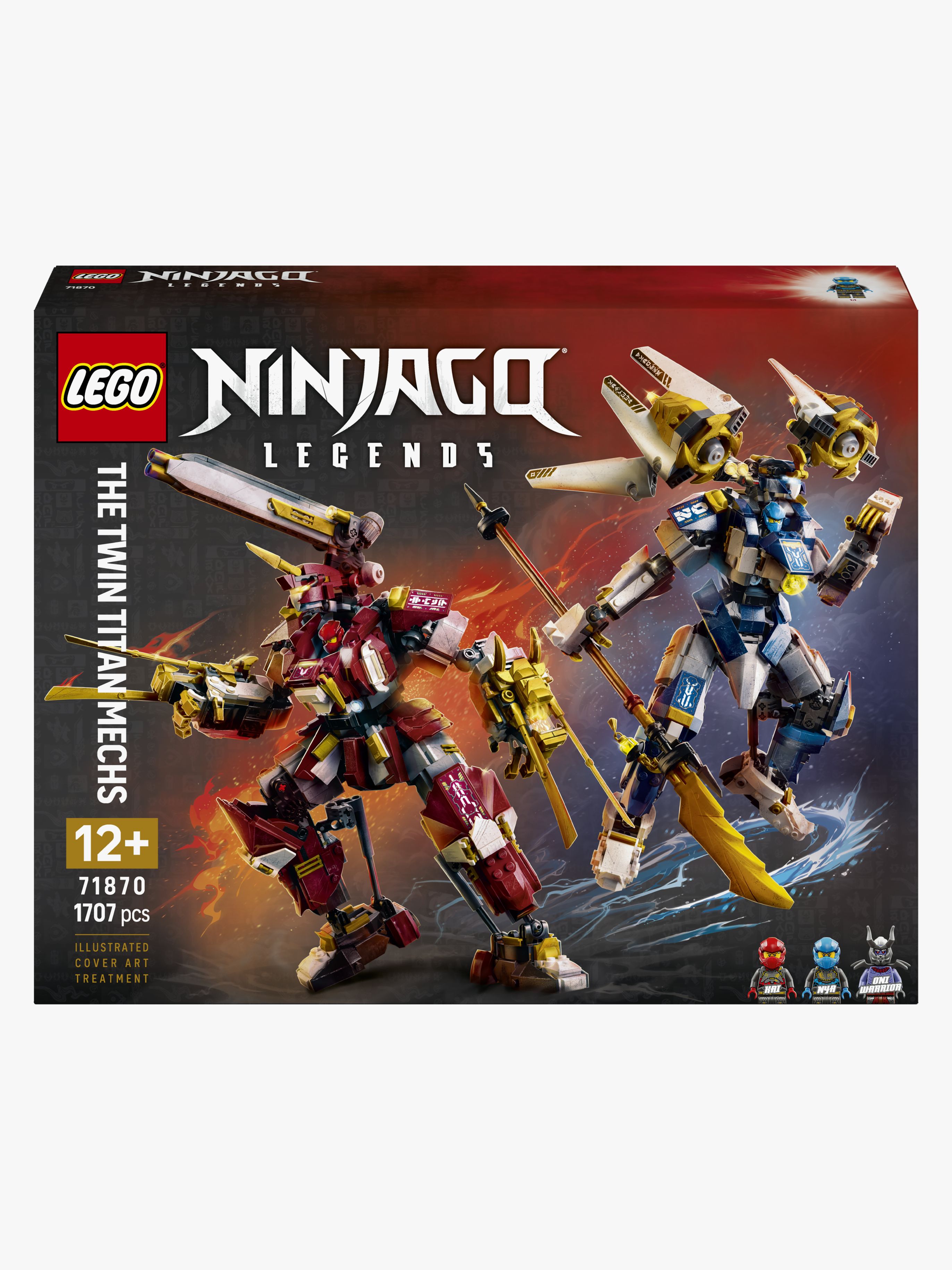 Ninjago 71870 Die Zwillings-Titanmechs
