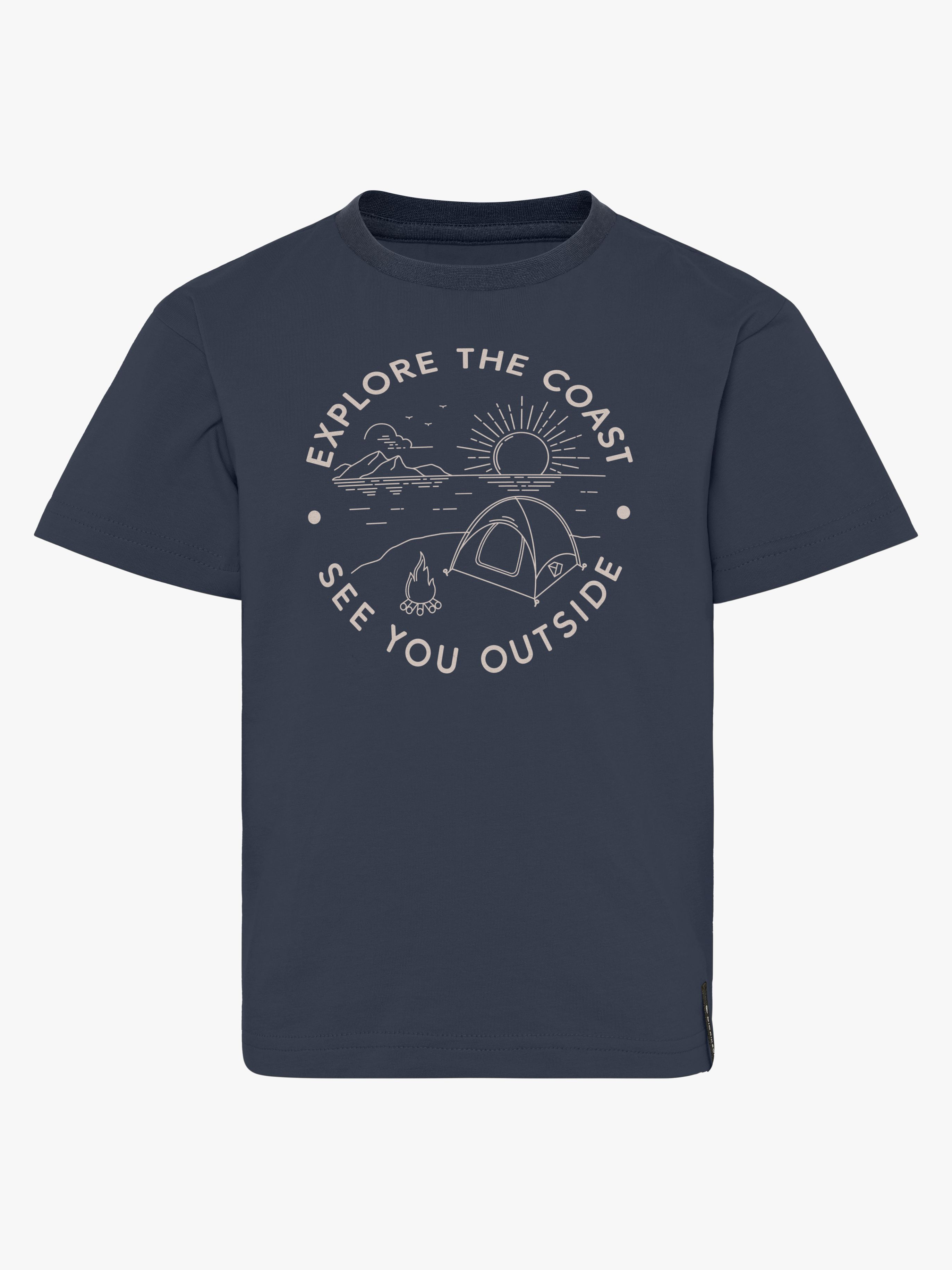 Didriksons Mynta T-Shirt, Marineblau, 100